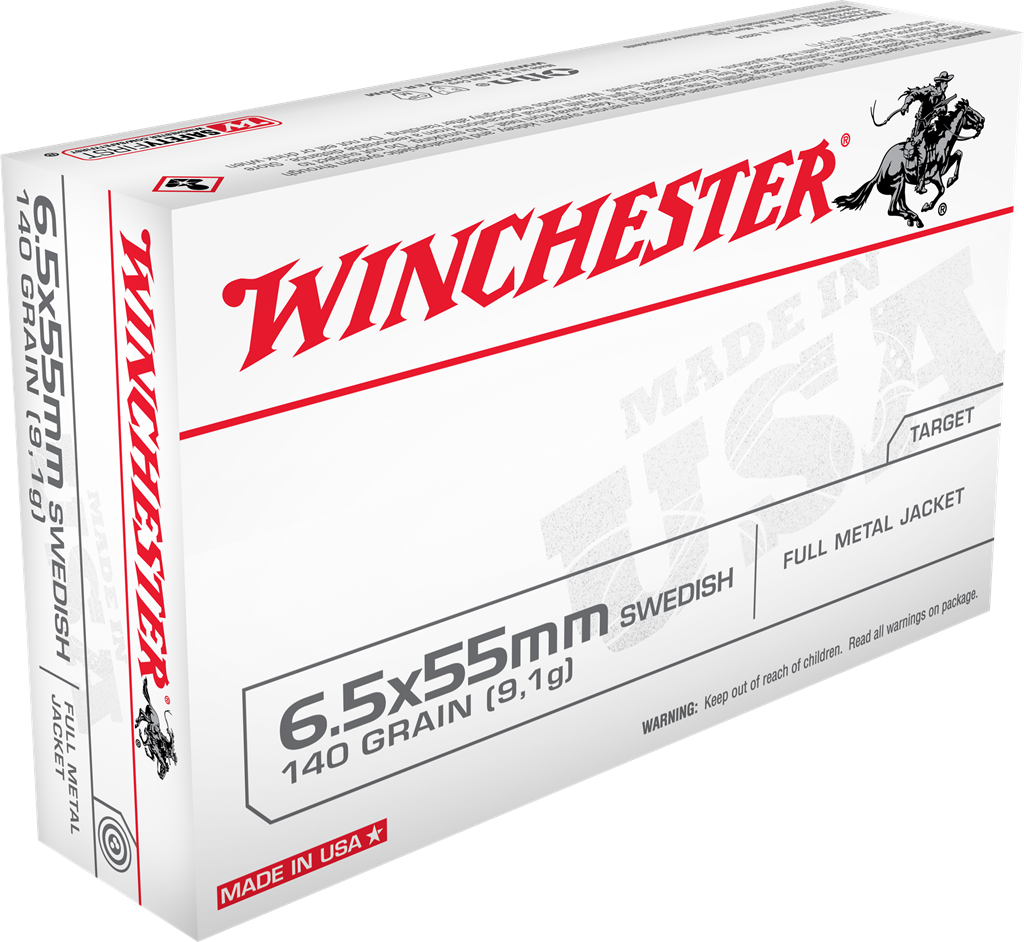 WIN USA6555 65X55 SWED FMJ 140GR 20/10
