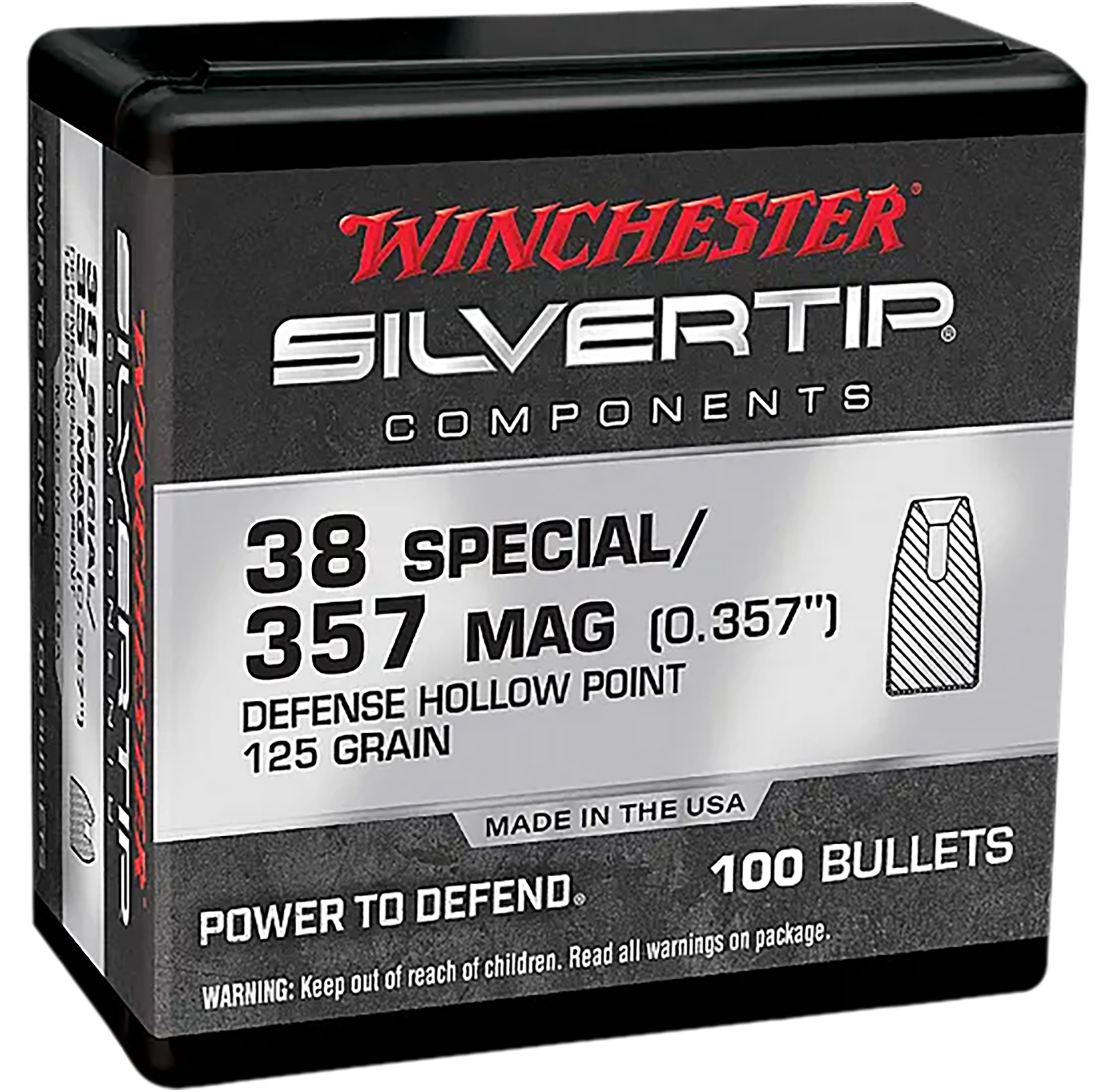 WIN WB38ST125X 38 SPECIAL 125 STHP PTD 100/10