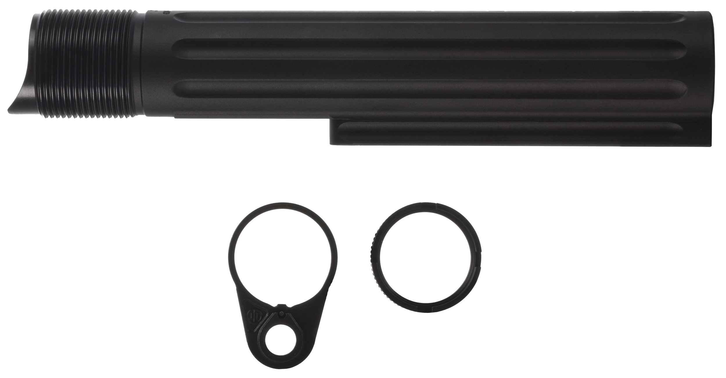 PWS EBT-RLCN-KIT ENH BUFFER TUBE W/ CASTLE NUT