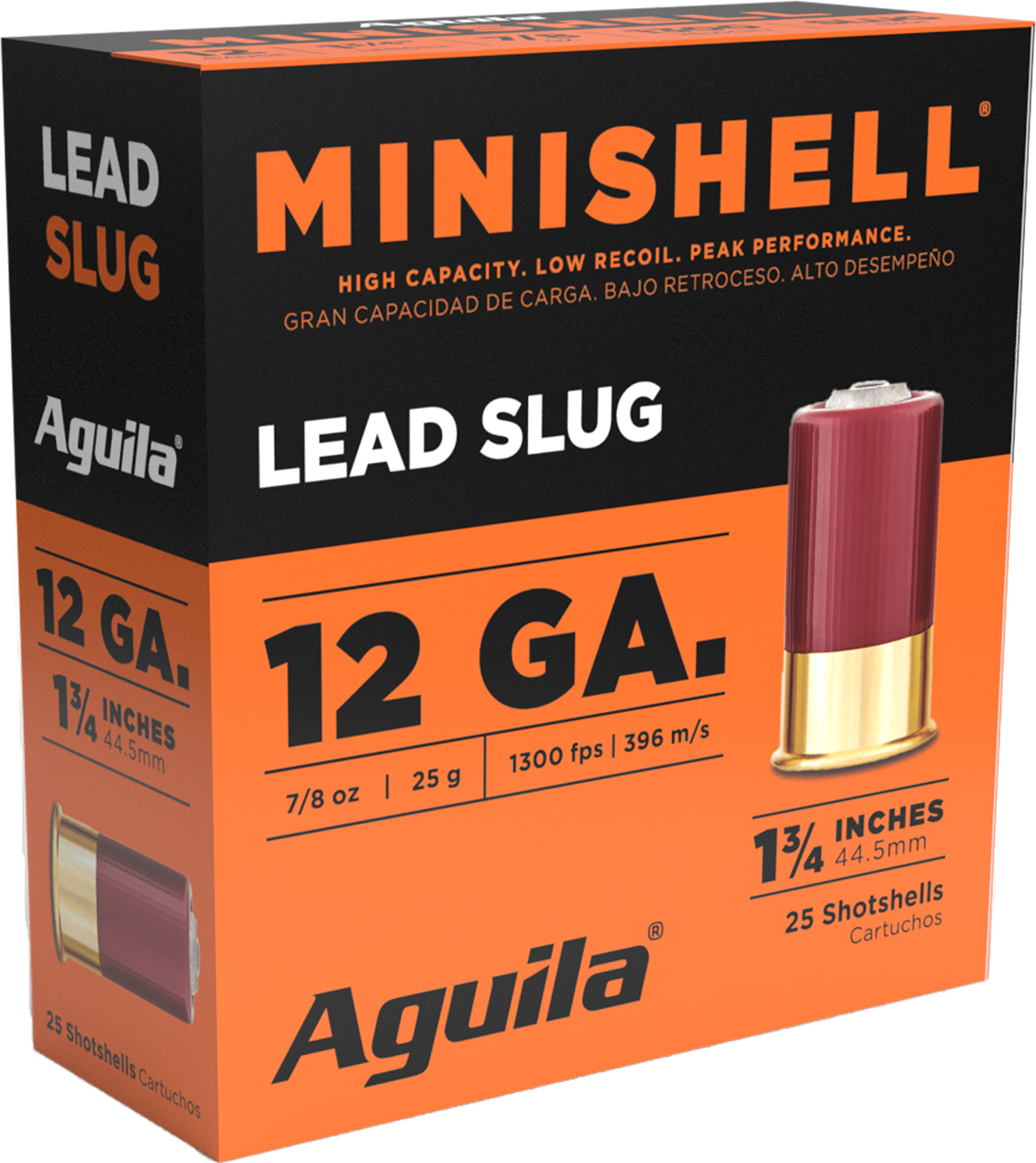 AGUILA 1CHB1386 12G MINI 1.75 7/8 SLUG 25/10