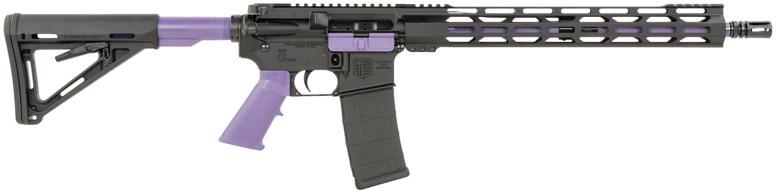 DIA DB175AK271 5.56 DB15 A2 16 30R MOE BLK/PRPL