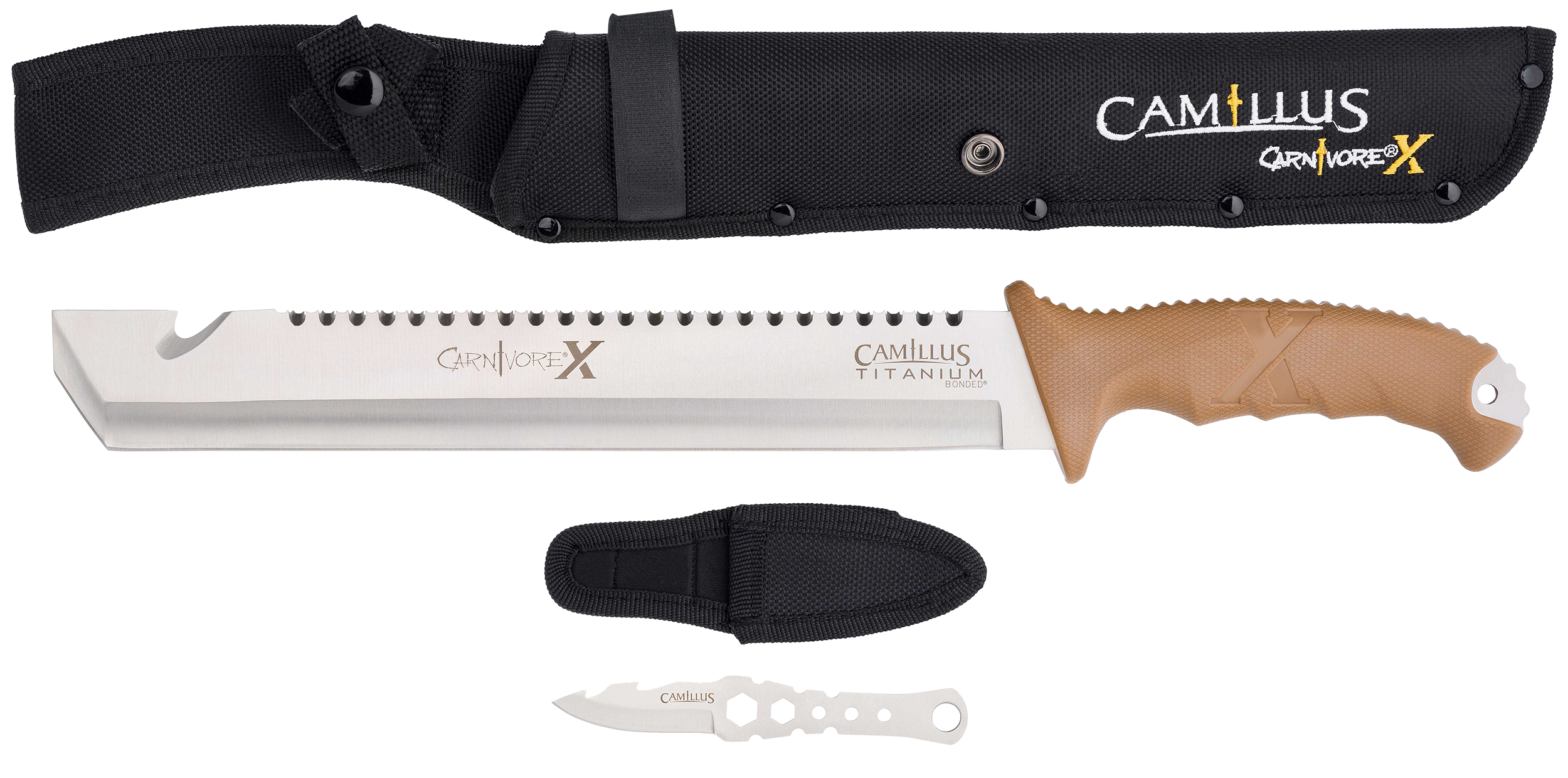 CAM 19236-003 CARNIVORE X MACHETE 12"