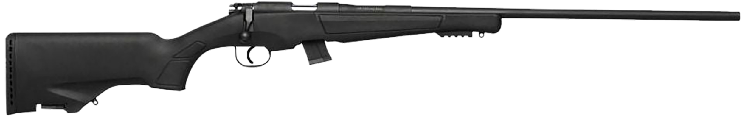 Escort HE22LR2502BK 22LR 22 LR 10+1 25" Black Threaded Barrel, Black Steel Grooved Receiver, Picatinny Rail Forend, Black Fixed w/Storage Synthetic Stock