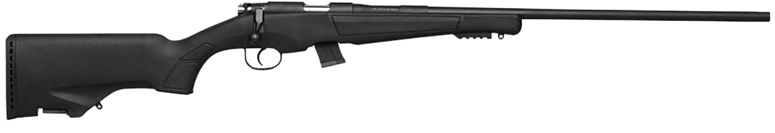 Escort HE22LR1802BK 22LR 22 LR 10+1 18" Black Threaded Barrel, Black Steel Grooved Receiver, Picatinny Rail Forend, Black Fixed w/Storage Synthetic Stock