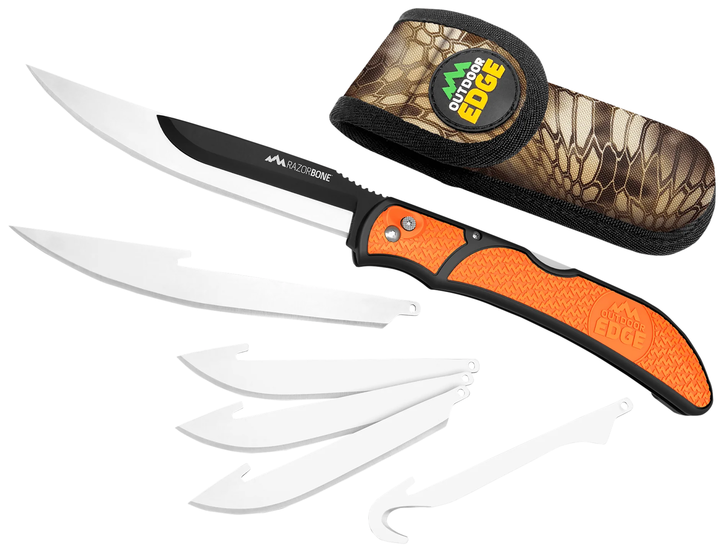 OUTDOOR EDGE RBB-20C RAZOR BONE ORG 6 BLADE COMB