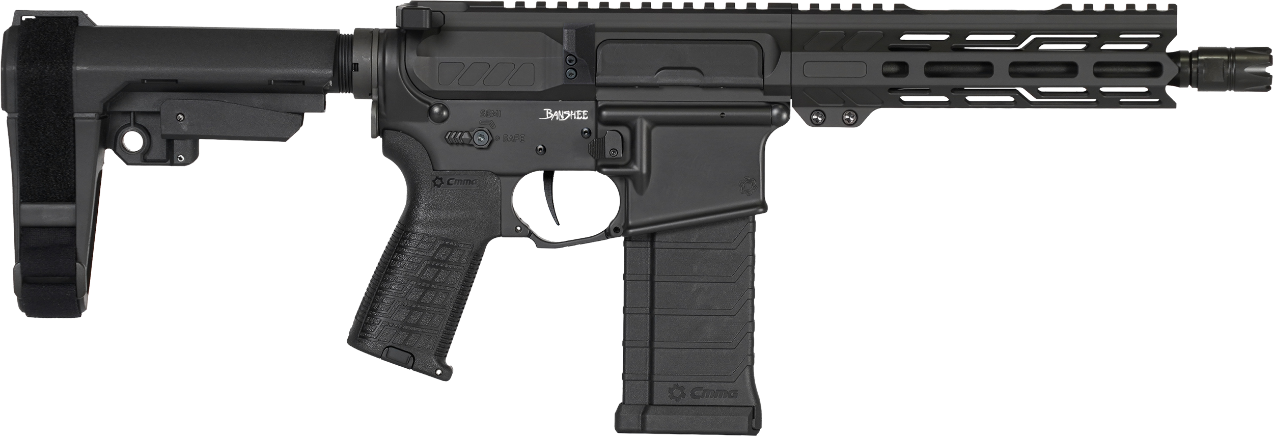 CMMG 54AE10FAB BANSHEE MK4 5.7X28 8 BRC ARBLK