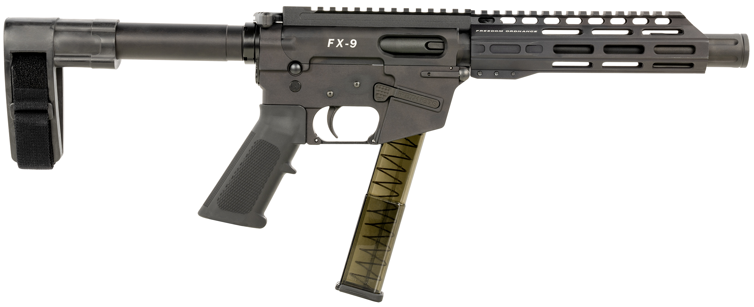 FREEDOM ORDNANCE FX9P8SBM 9MM 8" BRACE 31R