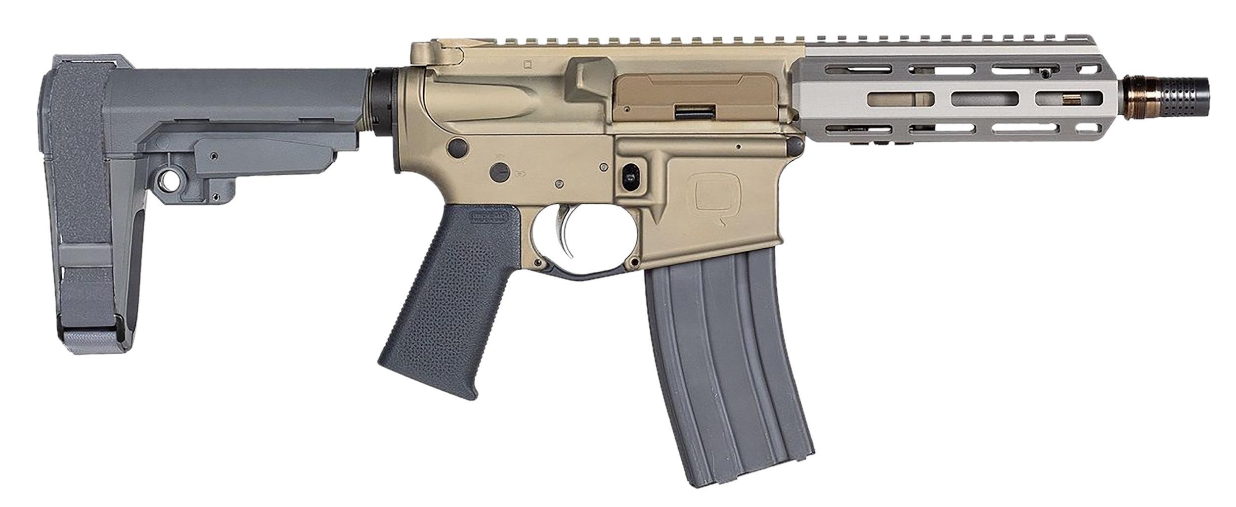 Q SW-300BLK-7IN-PISTOL SUG-WEASL 300 7IN W/BRACE