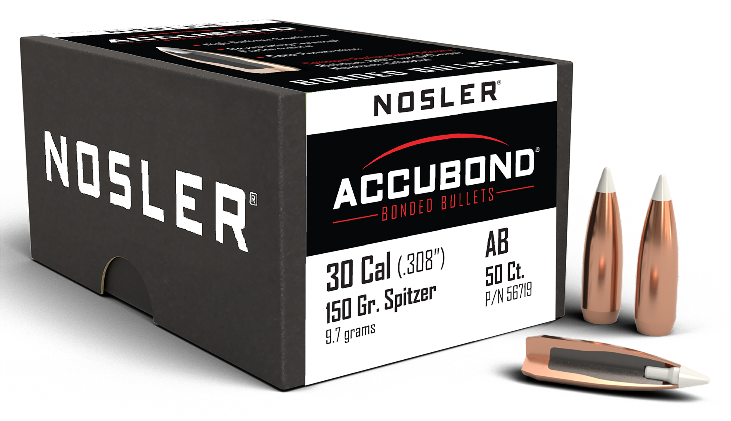 NOS 56719 ACCUBOND 308 150 SPTZR 50