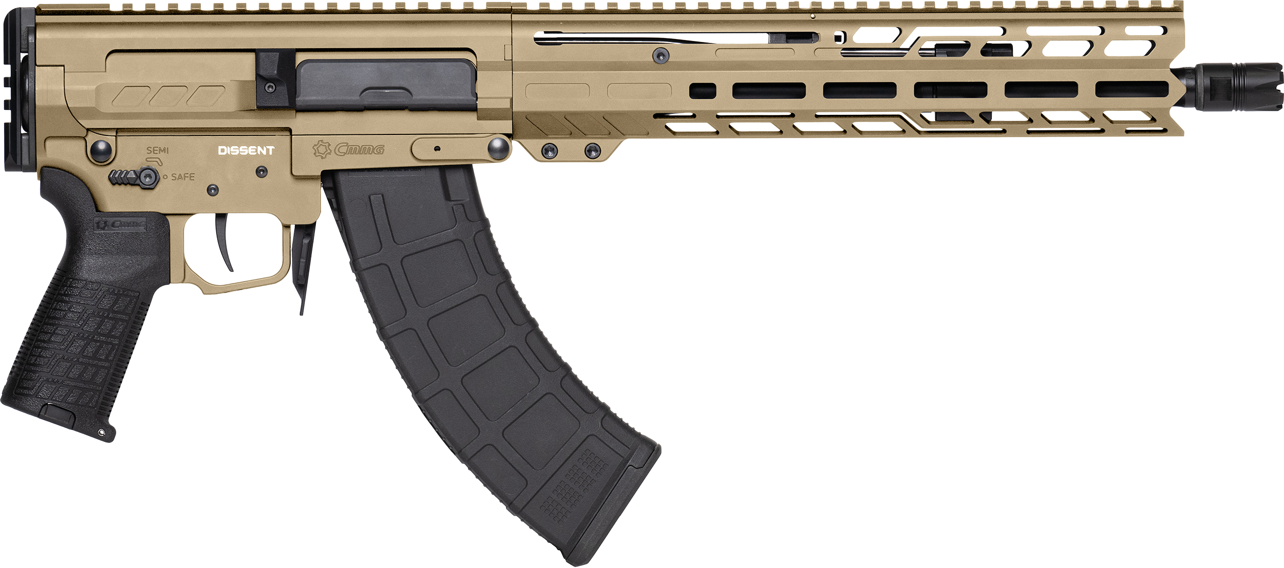 CMMG 86A8E0BCT DISSENT MK47 762X39 12.5 COY