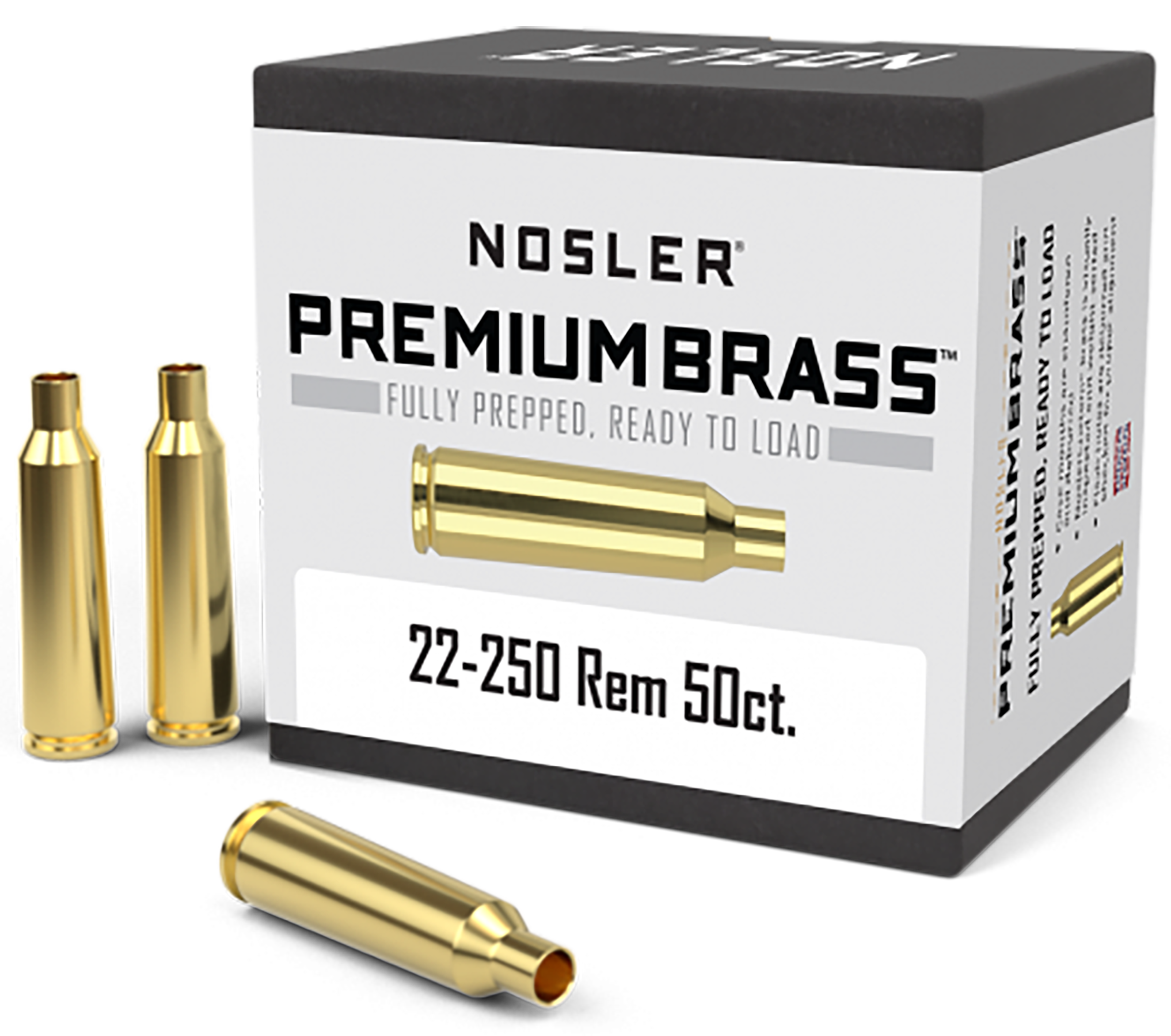 NOS 10065 CUSTOM BRASS 22-250 50