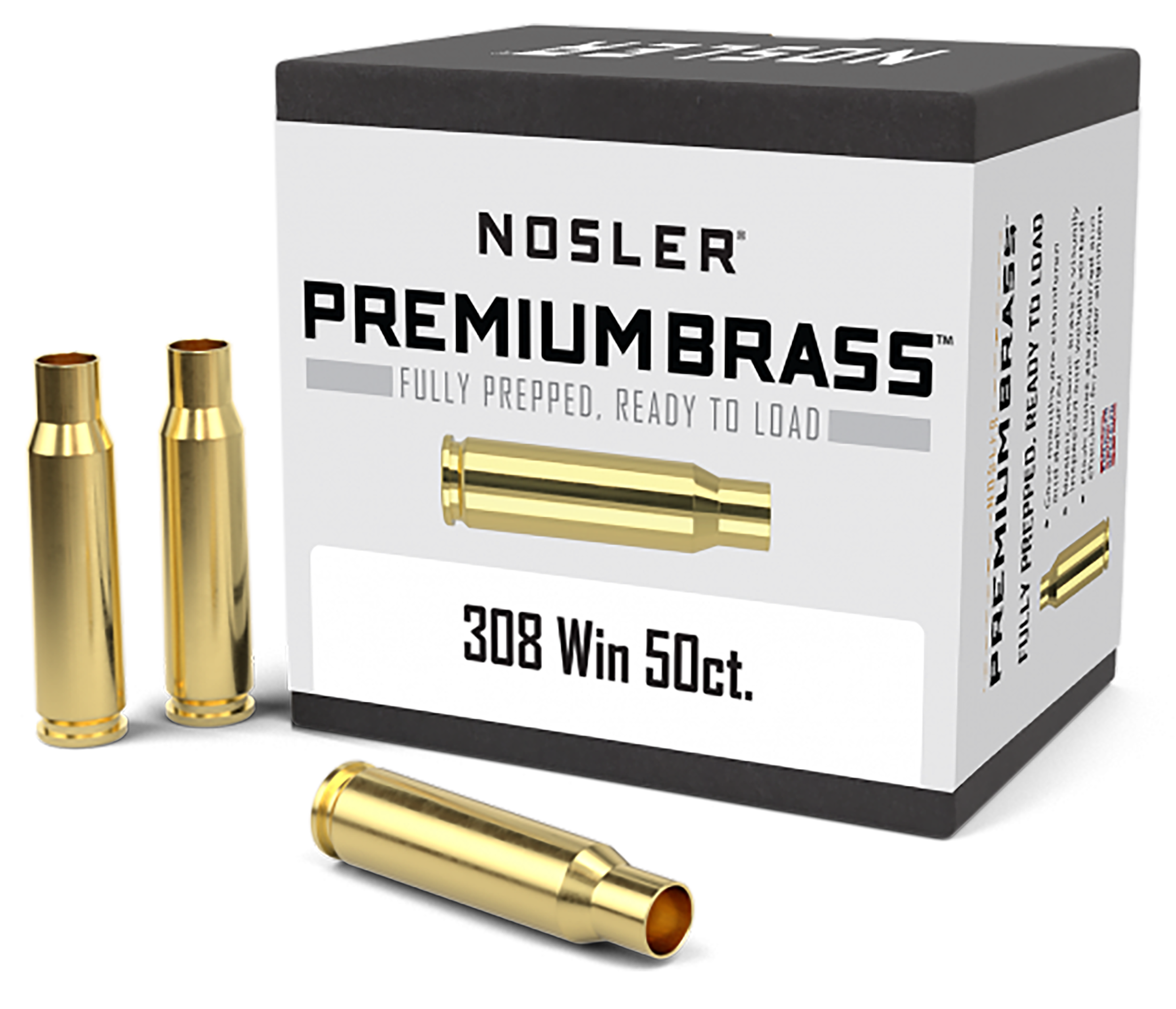 NOS 10225 CUSTOM BRASS 308 50