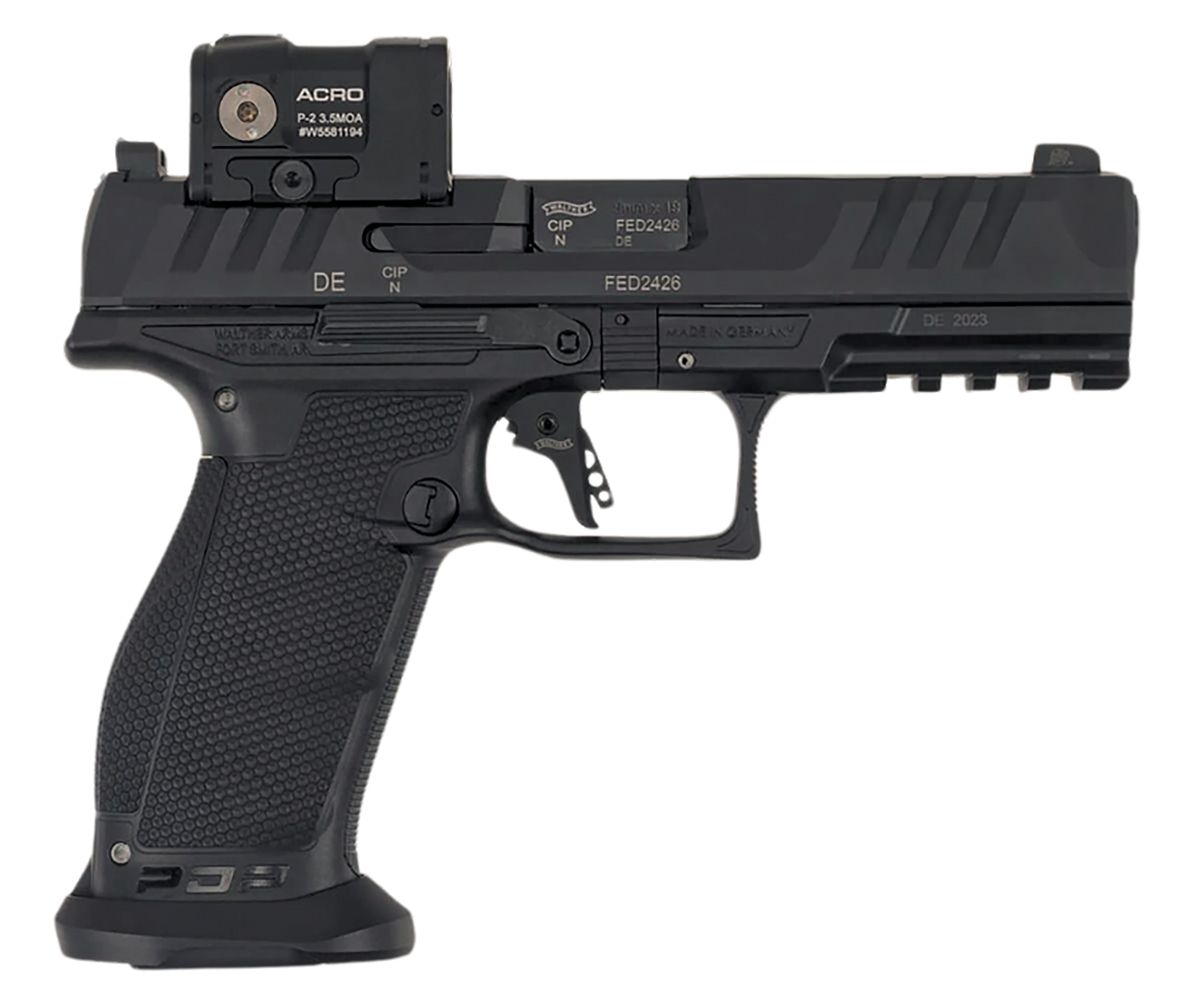 WAL 2881225PRO PDP 9MM 4.5 FULL PRO ACRO OPTC 18RD
