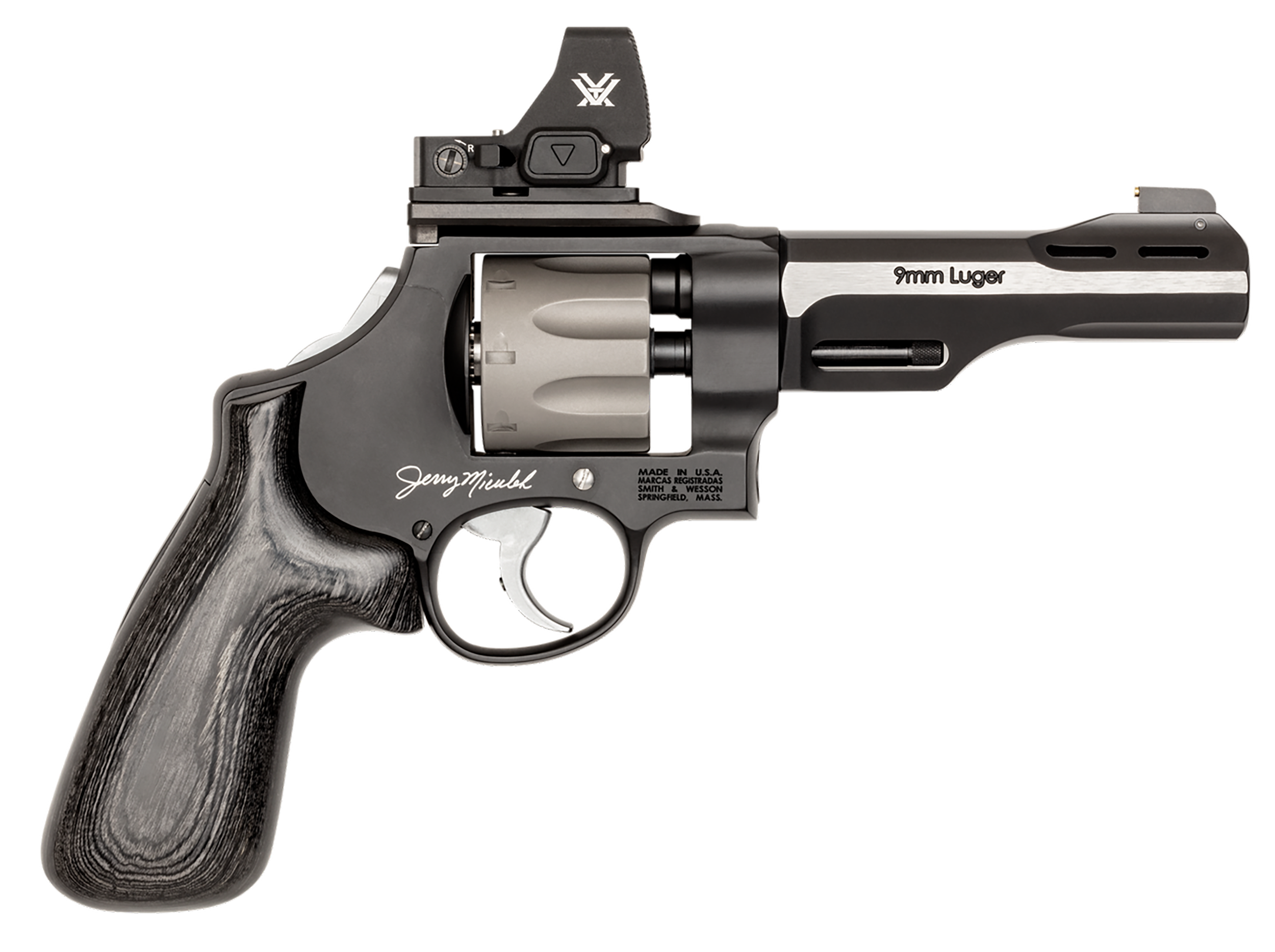 S&W M327 14045 9MM 5 8R W/VORTEX RED DOT BLK