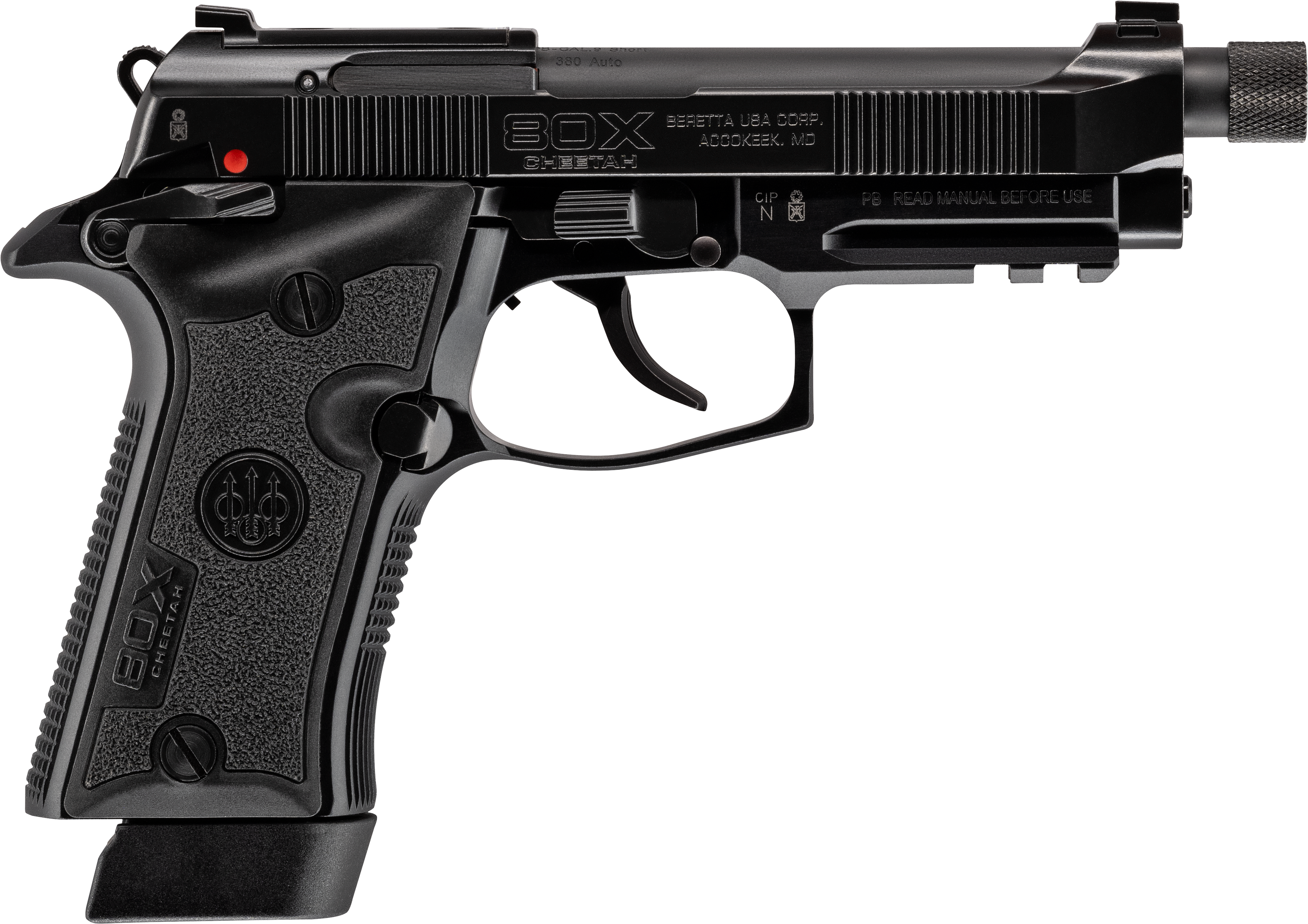 BER J80XTU10 80X CHEETAH 380 TACURBAN TB 4.4 BLK