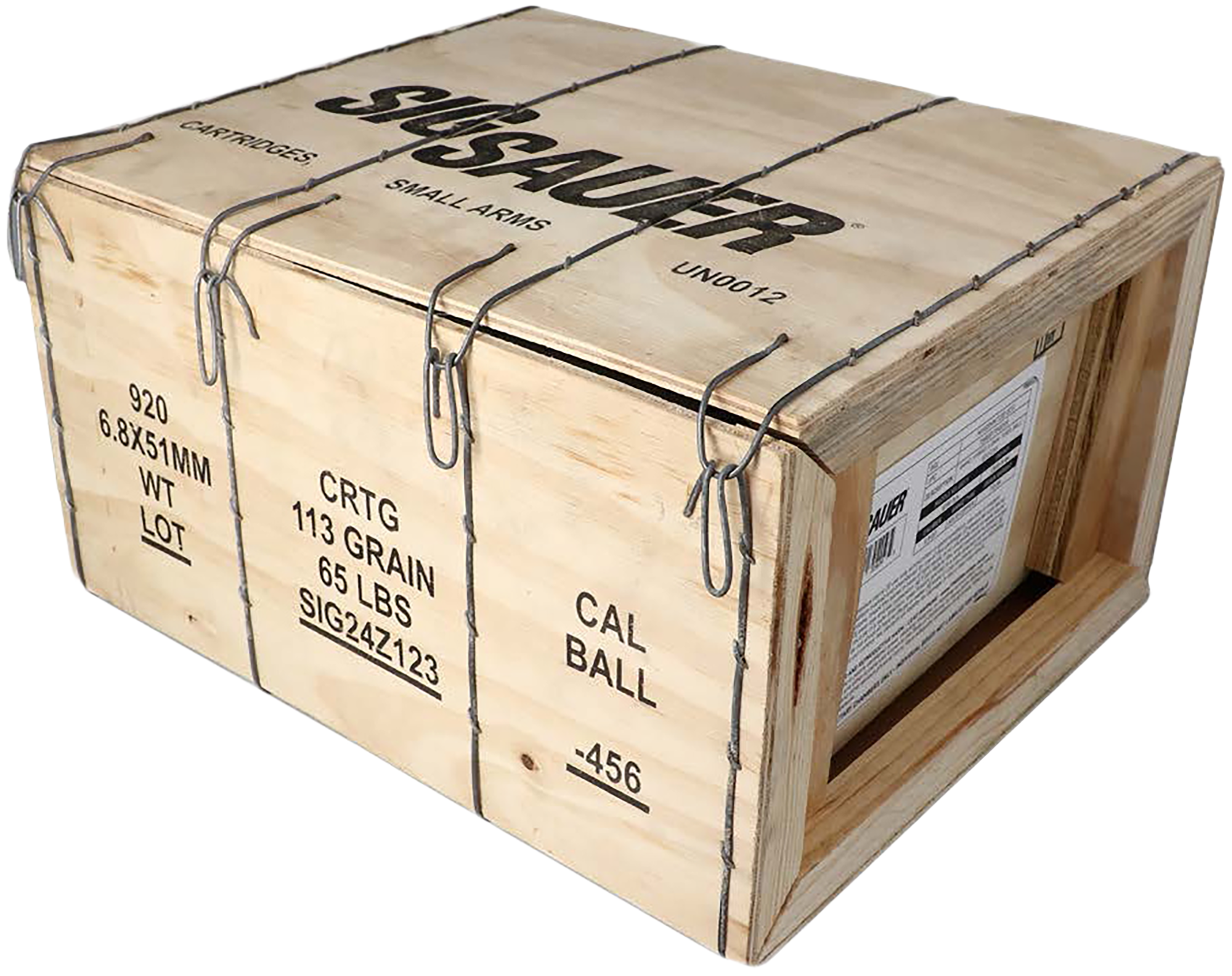 SIG MH68MM113B920 HYBRID 6.8MM 113GR BALL 920CRATE