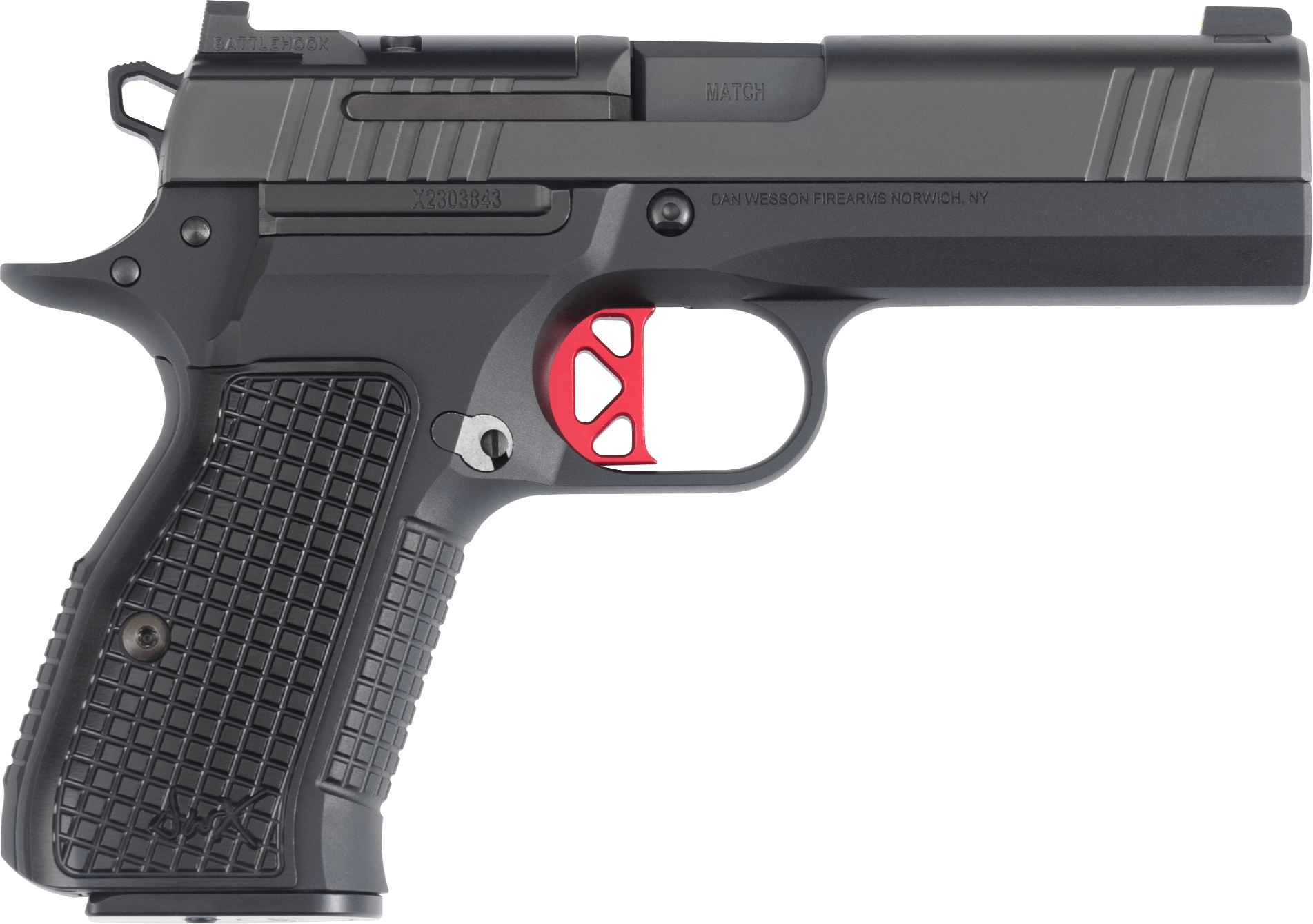 DAN 92104 DWX COMPACT 9MM 4 15R BLK