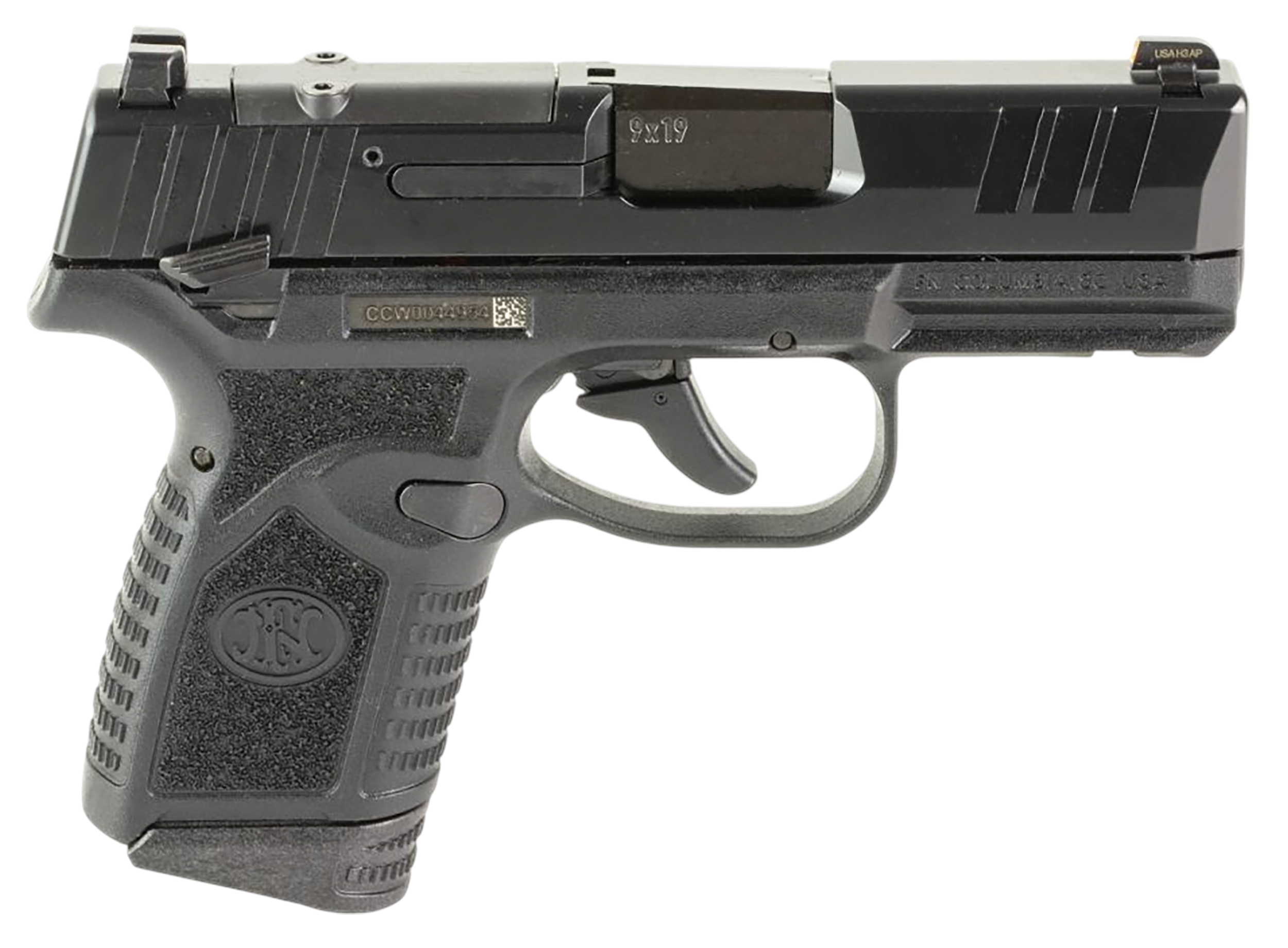 FN 66-101422 REFLEX MRD 9MM 3.3 2X10 MS BLK