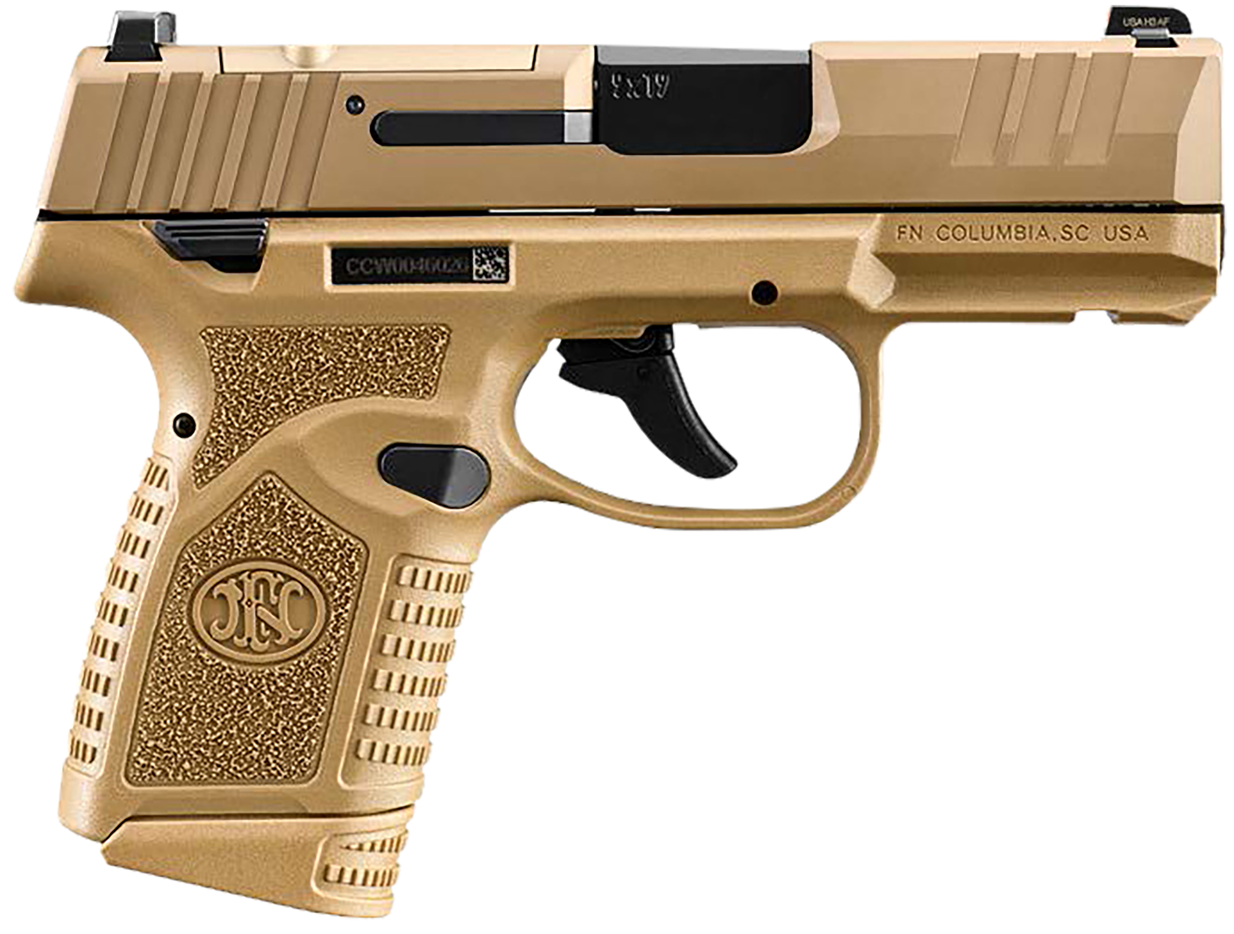 FN 66-101423 REFLEX MRD 9MM 3.3 2X10 MS FDE