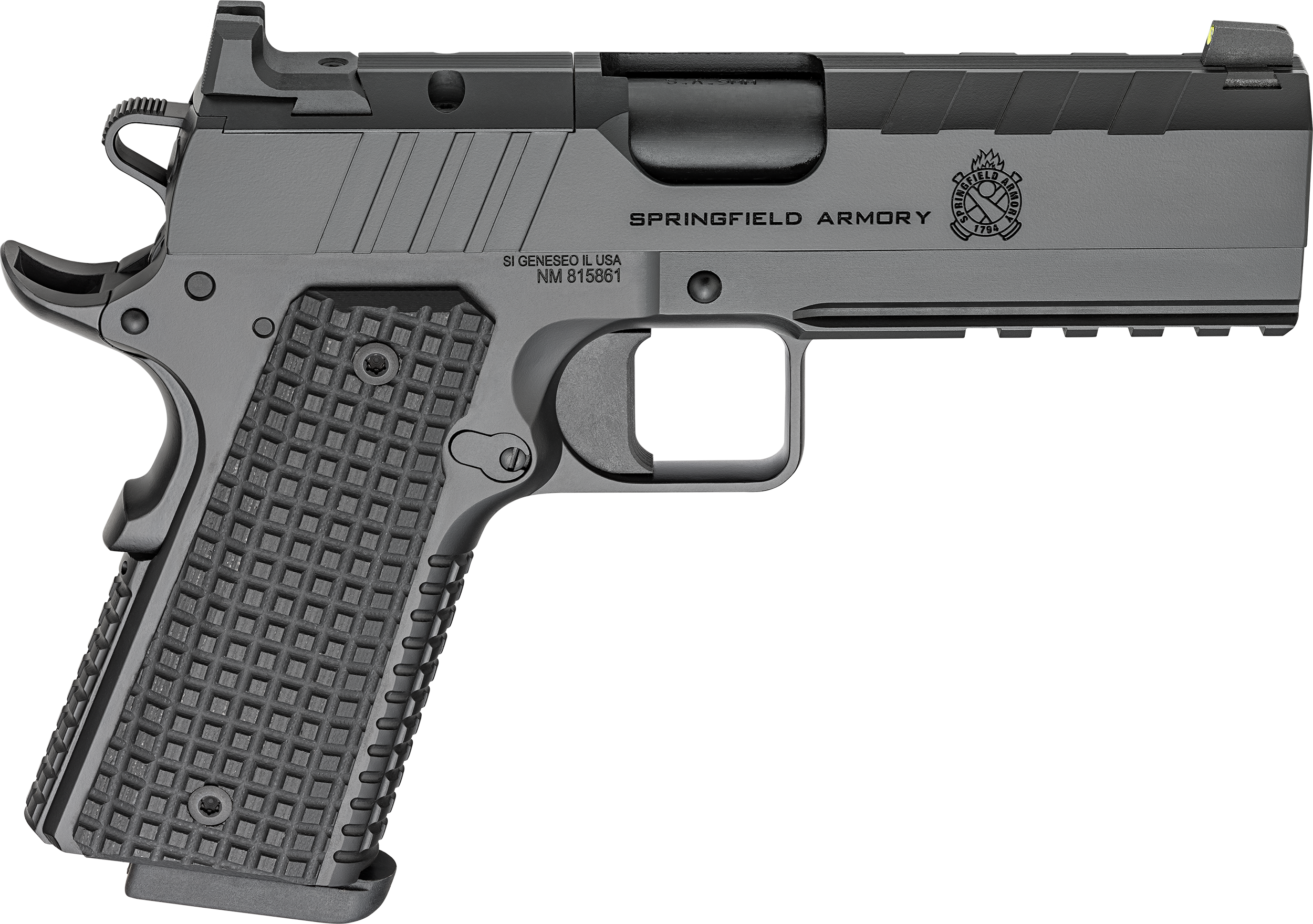 SPG PX9227LAOS 9M 1911 EMISSARY 4.25 BLK 9R