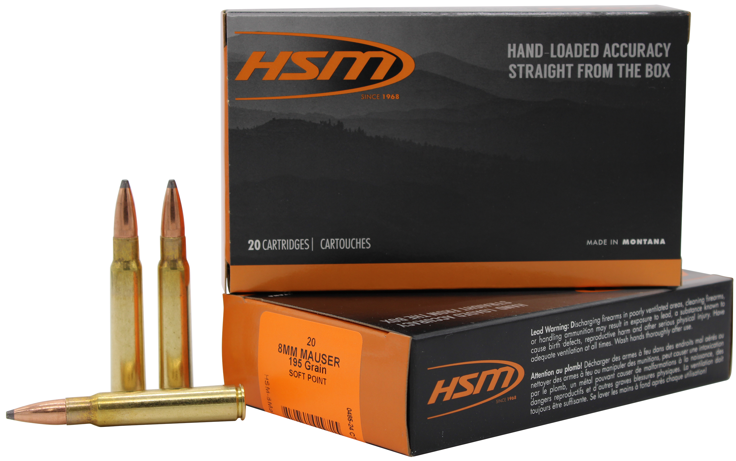 HSM 8MAUSER5N 8MMMAU 195 SP 20/20