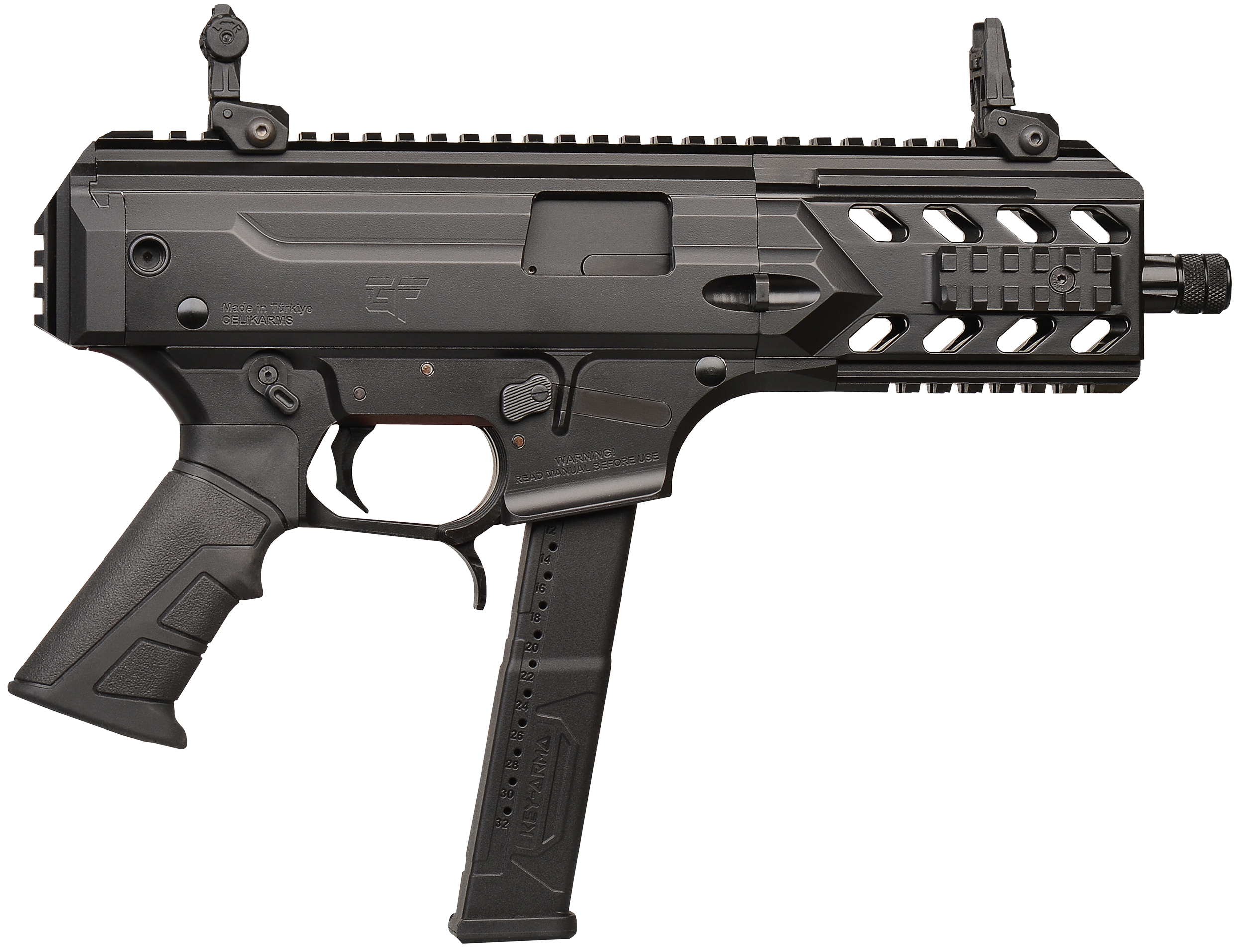 GFORCE BLADE6 BLADE SEMI AUTO 9X19 6IN BLK