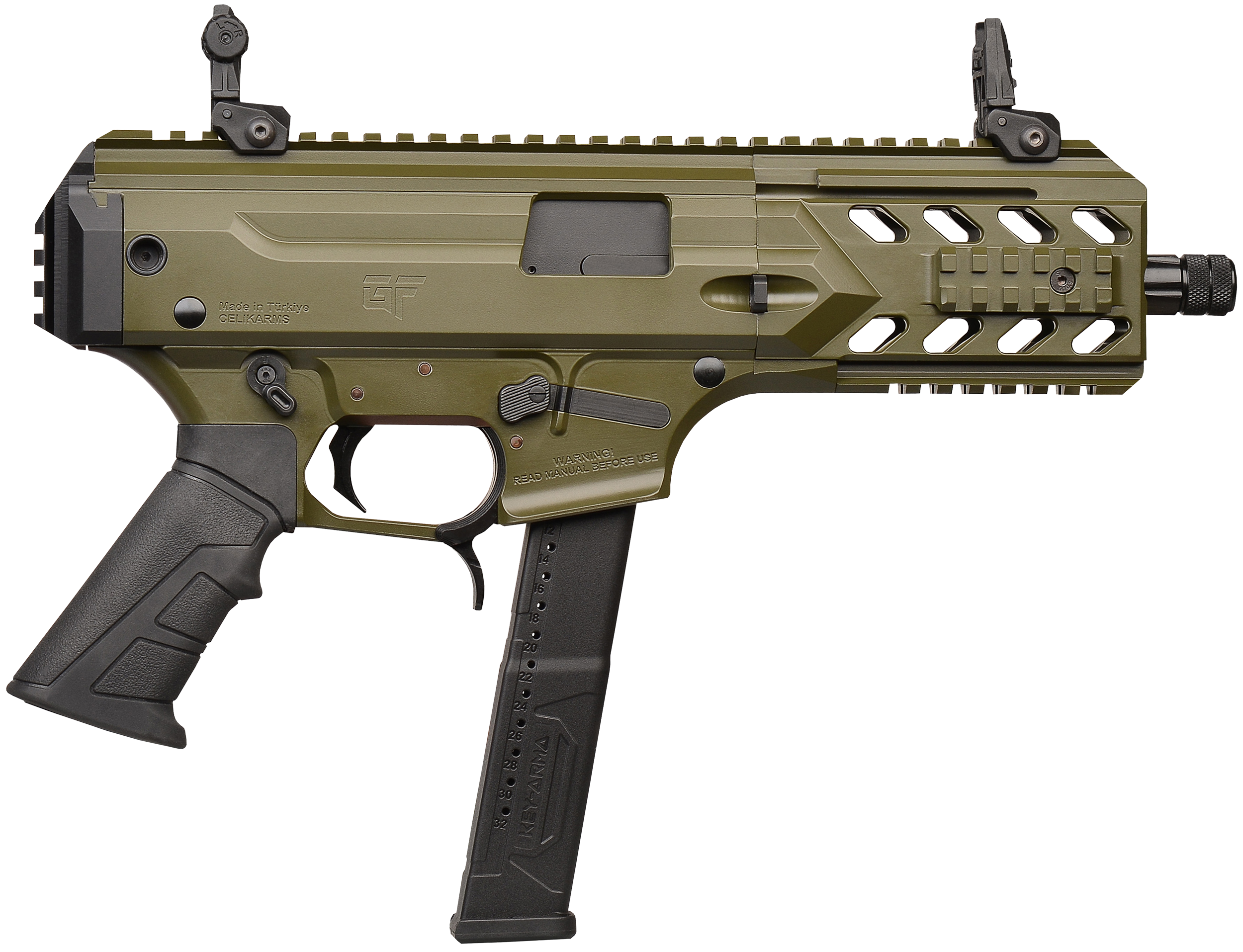 GFORCE BLADE6-ODG BLADE SEMI AUTO 9X19 6IN ODG