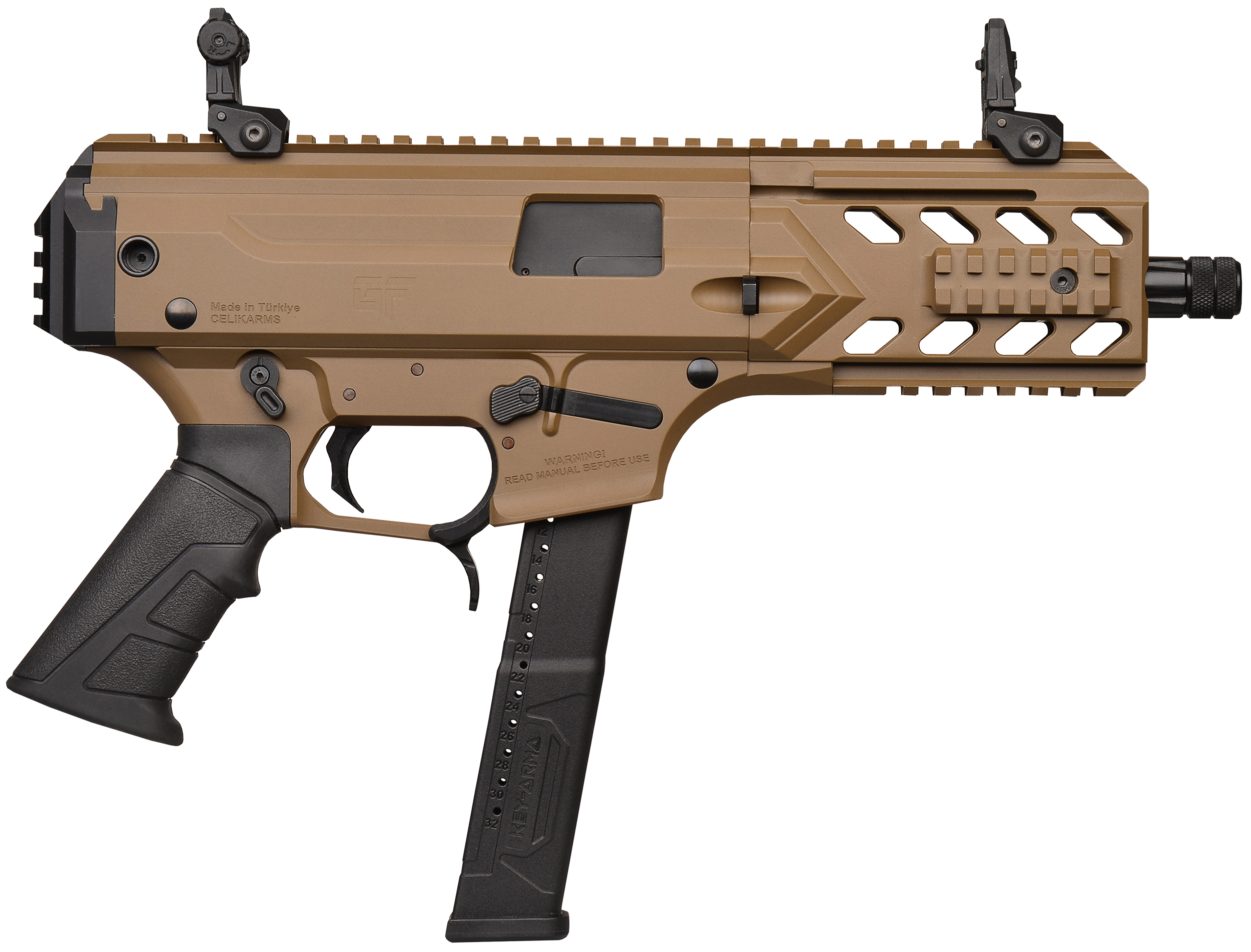 GFORCE BLADE6-FDE BLADE SEMI AUTO 9X19 6IN FDE