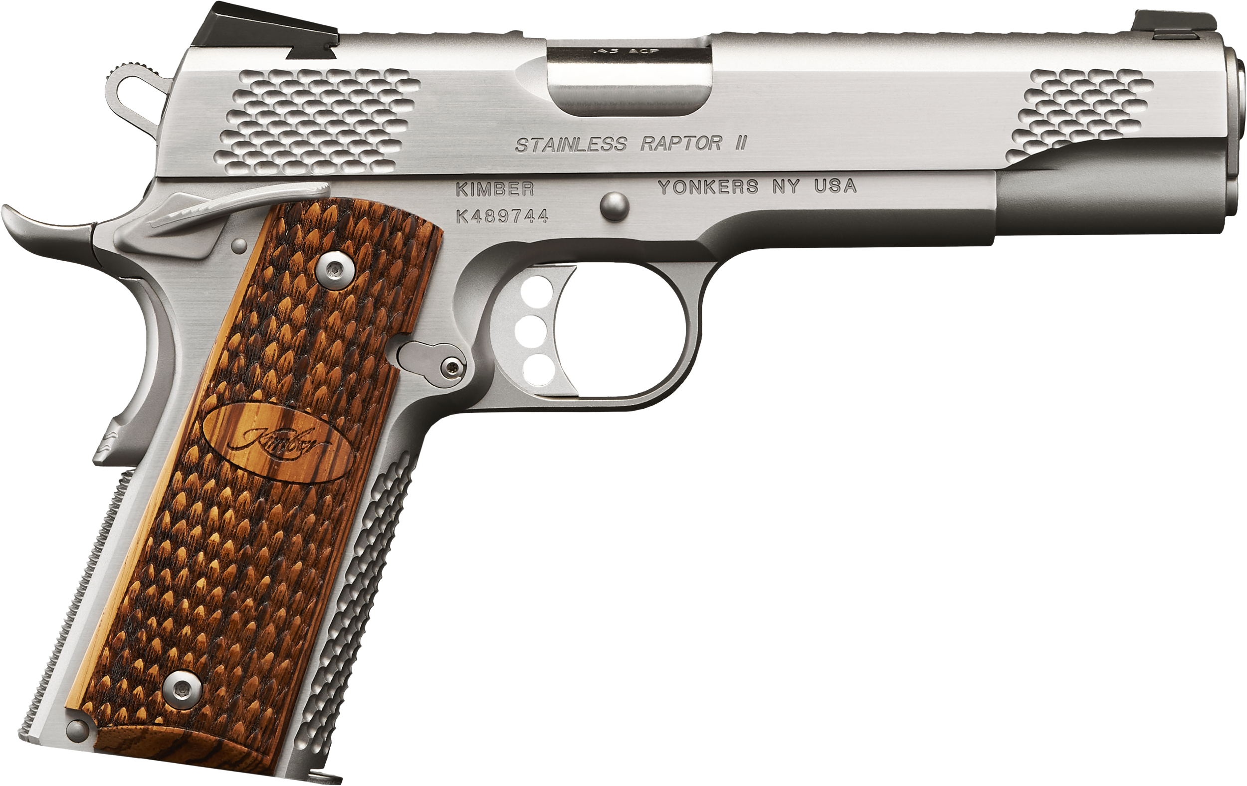 KIMBER 3200181CA STNLSS RAPTR II*CA* 45ACP 5 8+1
