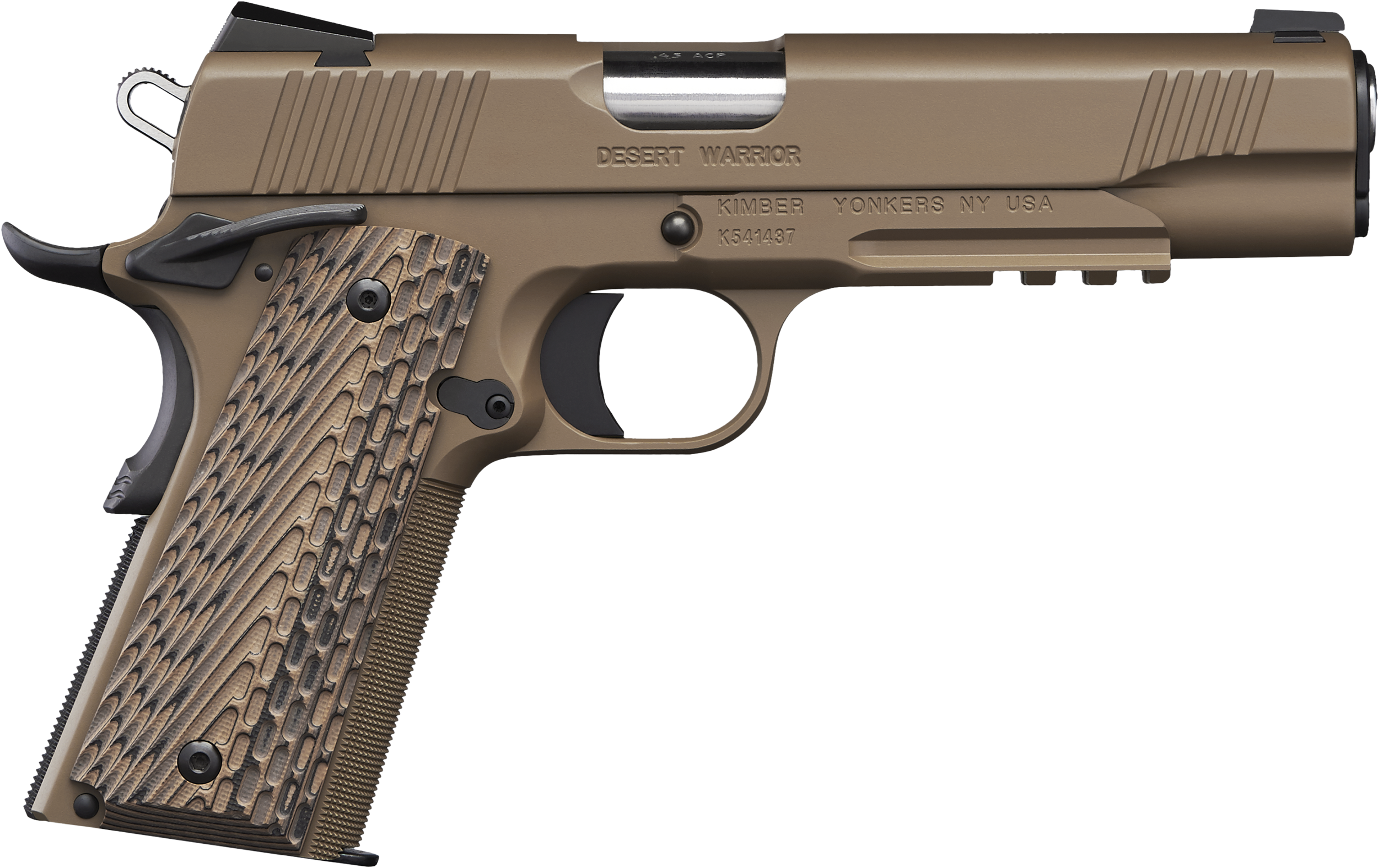 KIMBER 3000236 DESERT WARRIOR 45ACP 5 7+1