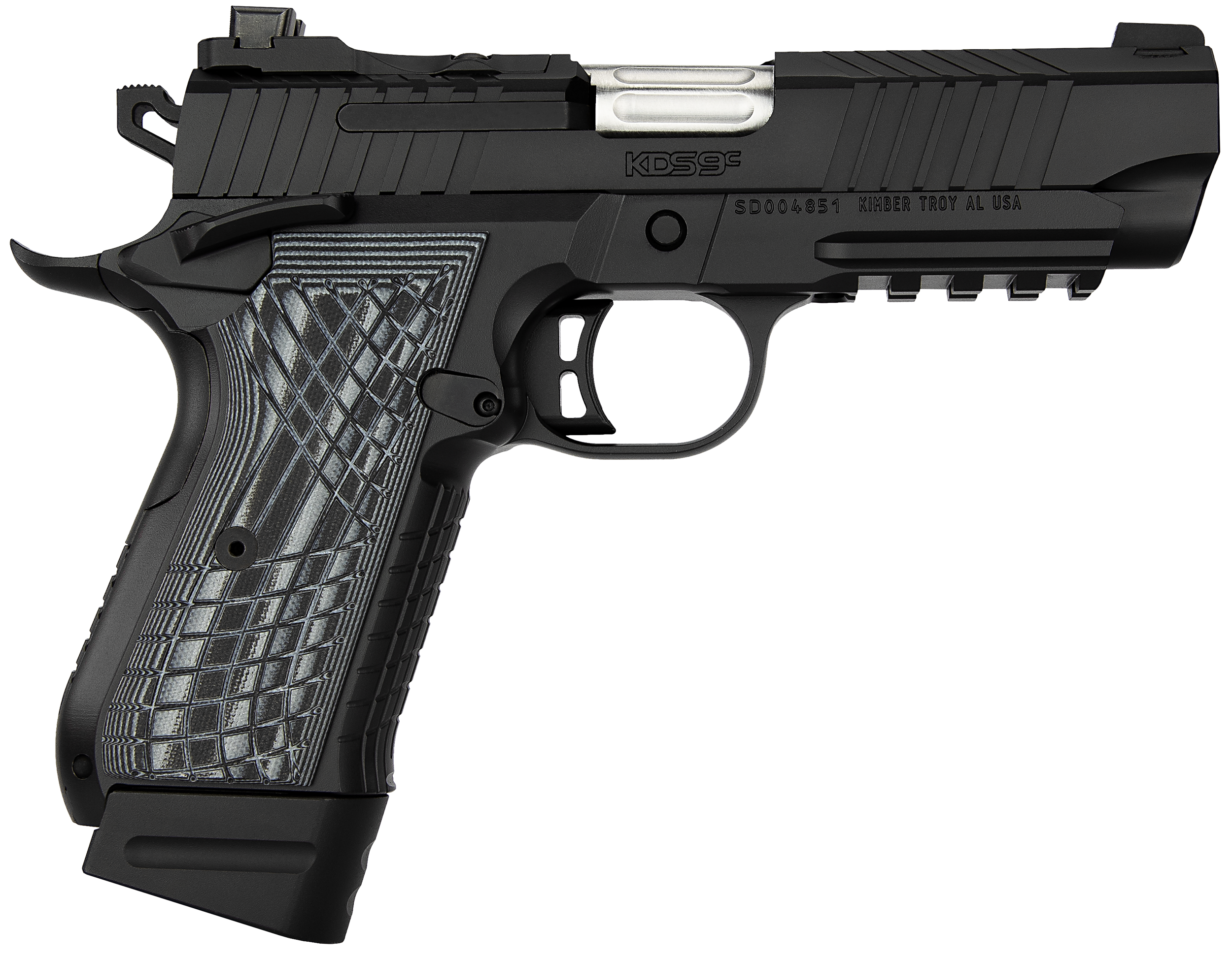 KIMBER 3100014 KDS9C BLK RL NS 9MM 4.09 18R