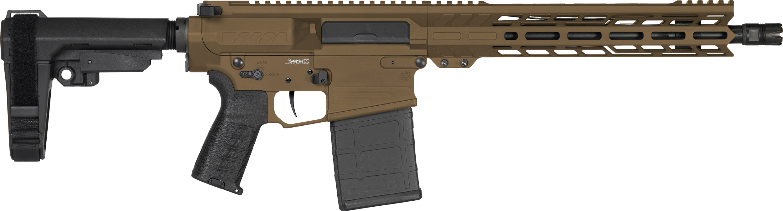 CMMG 33A030CMB BANSHEE MK3 86BLK 12.5 BRC MDBRNZ