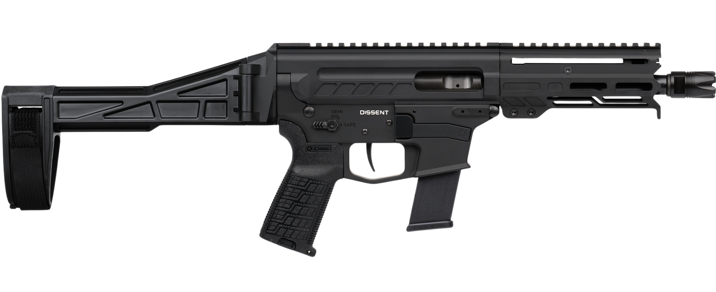CMMG 45A250F-AB DISSENT MKG 45ACP 6.5 BRC ARBLK