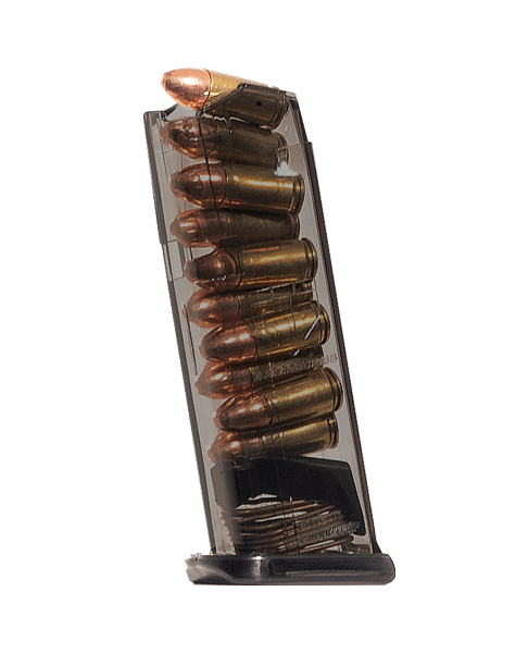 ETS SMK-GLK-43X GLOCK 43X 10RD 9MM MAG SMOKE