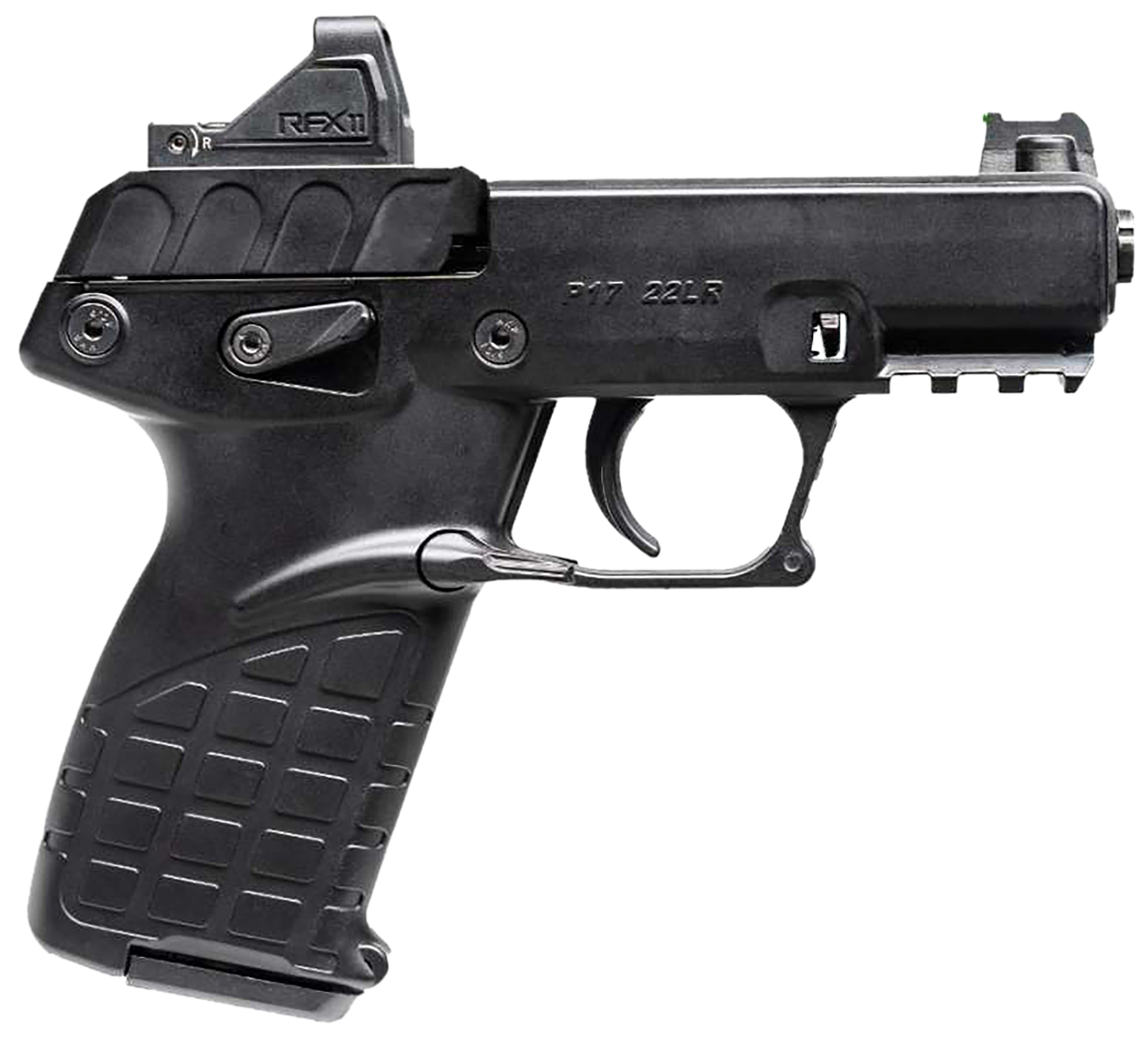 KEL P17BBLKOPTIC 22LR W/OPTIC/HLSTR BLK