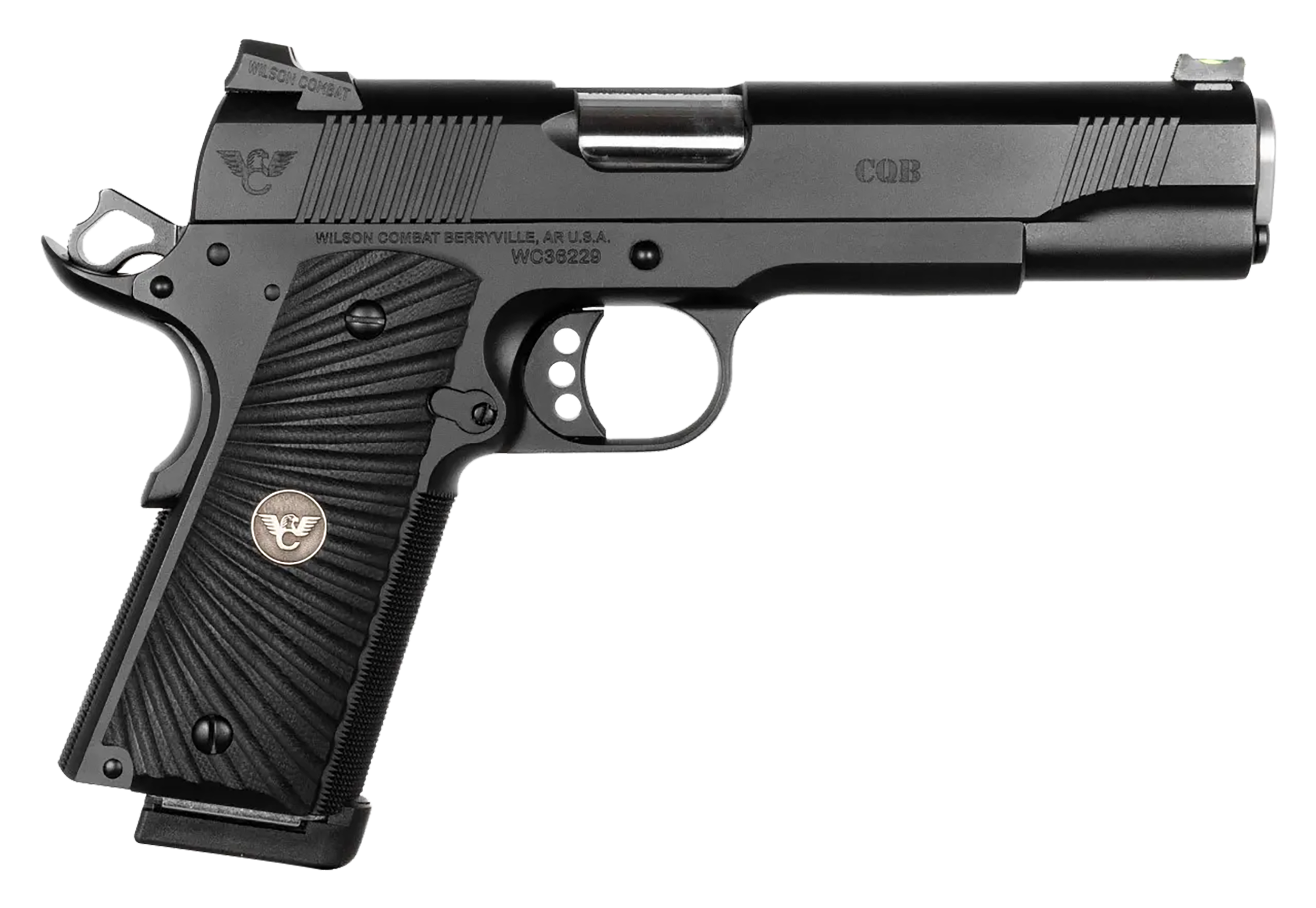 WILS CQB-FS-45 CQB 45ACP 5" 8RD BLK ARMOR TUFF