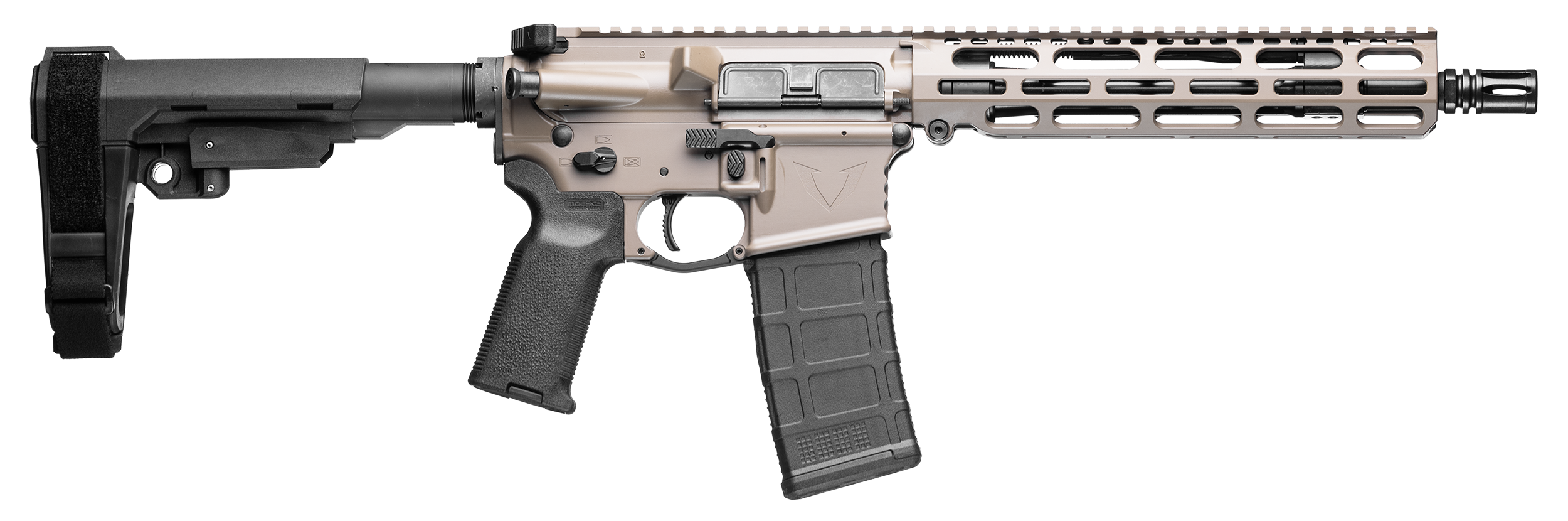 VKTR V31100916618 FRGD 556 10.5 SBA3 BRACE FDE