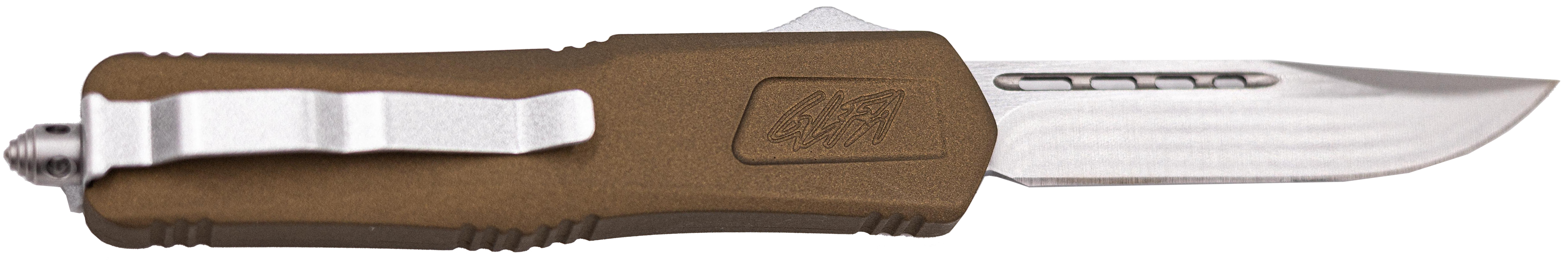 GLFA GL-KMD-SMT BRZ OTF KNIFE 3.5IN BRONZE