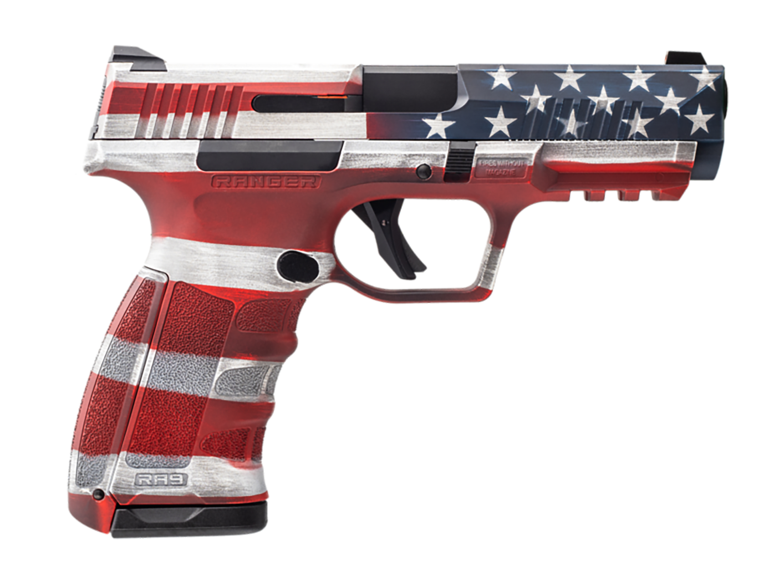 DKSN RA-9-US RA9 9MM 4.25IN 17/17 FLAG