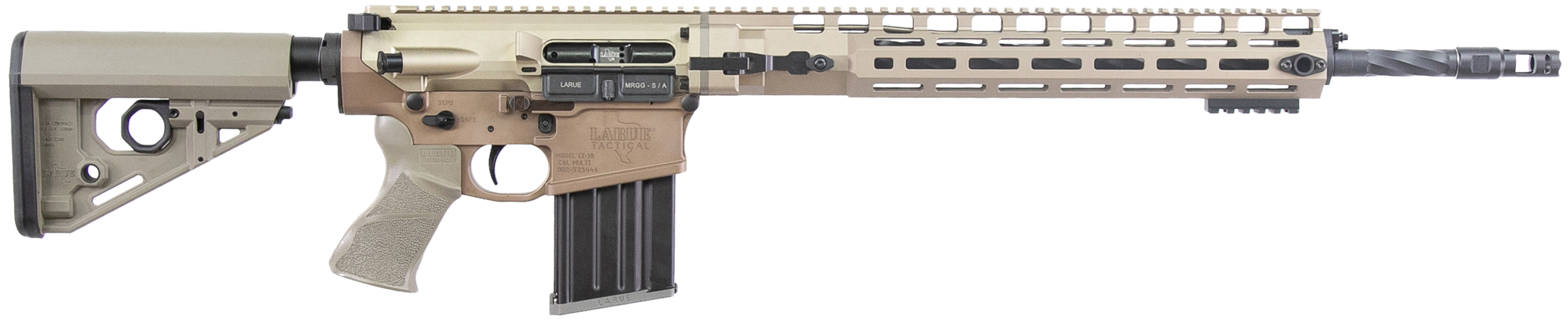 LARUE LT-MRGGS-65CM-20-FDE LT10 65CRD 20" FDE