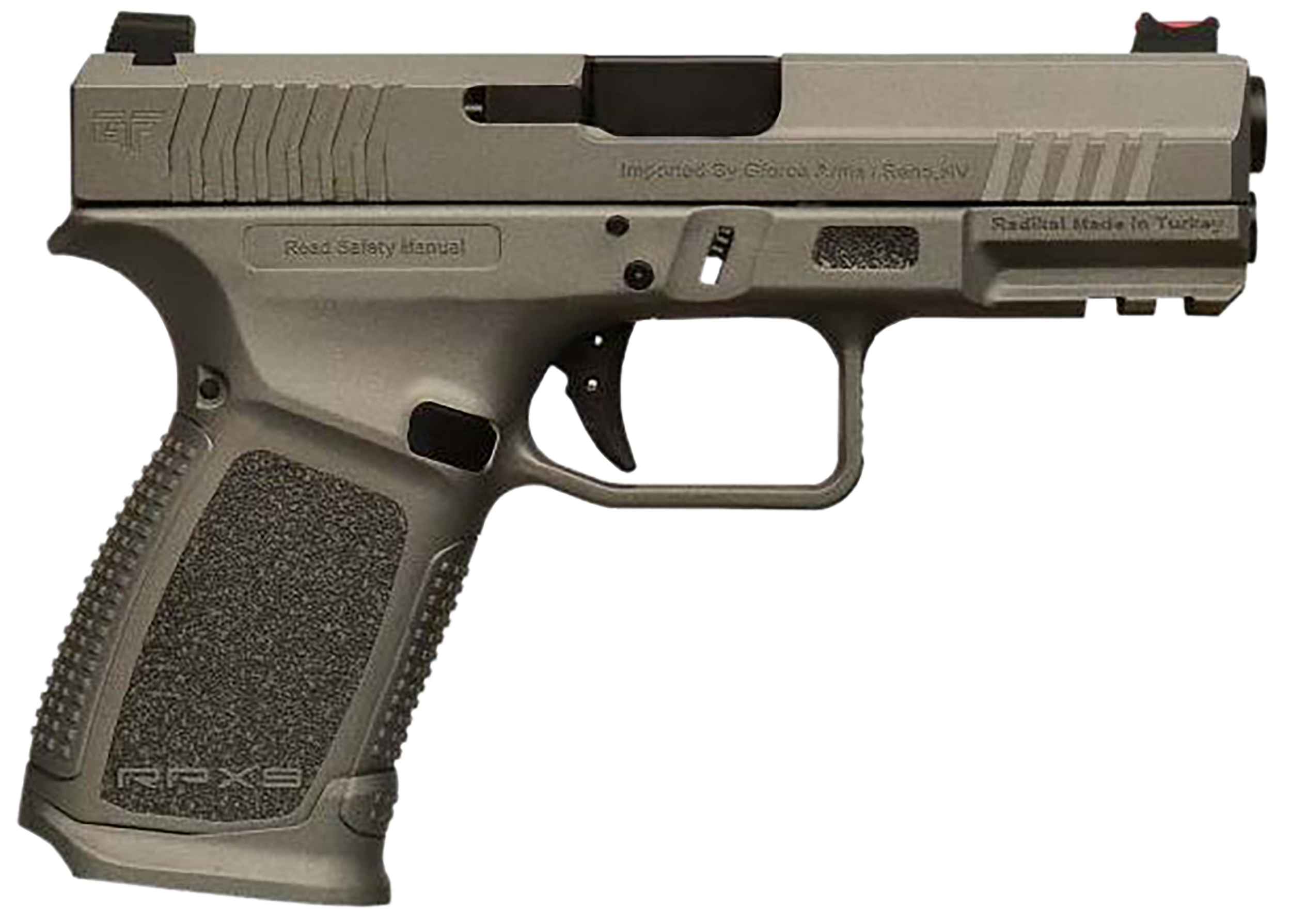 GFORCE GFRPX3C9TG EXODUS 9MM FOS 4IN GRAY 15R