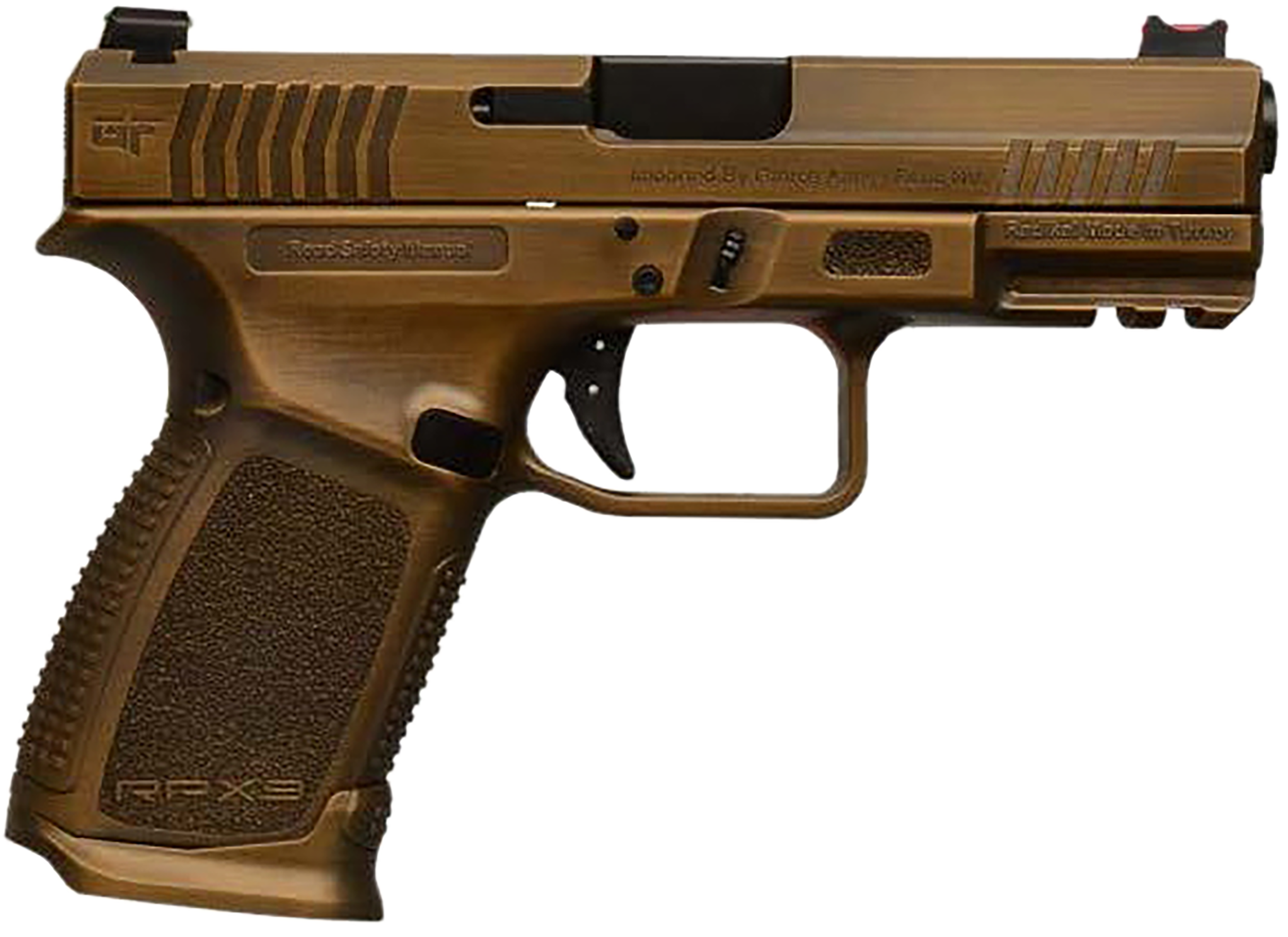 GFORCE GFRPX3C9BNZ EXODUS 9MM FOS 4IN BRNZ 15R