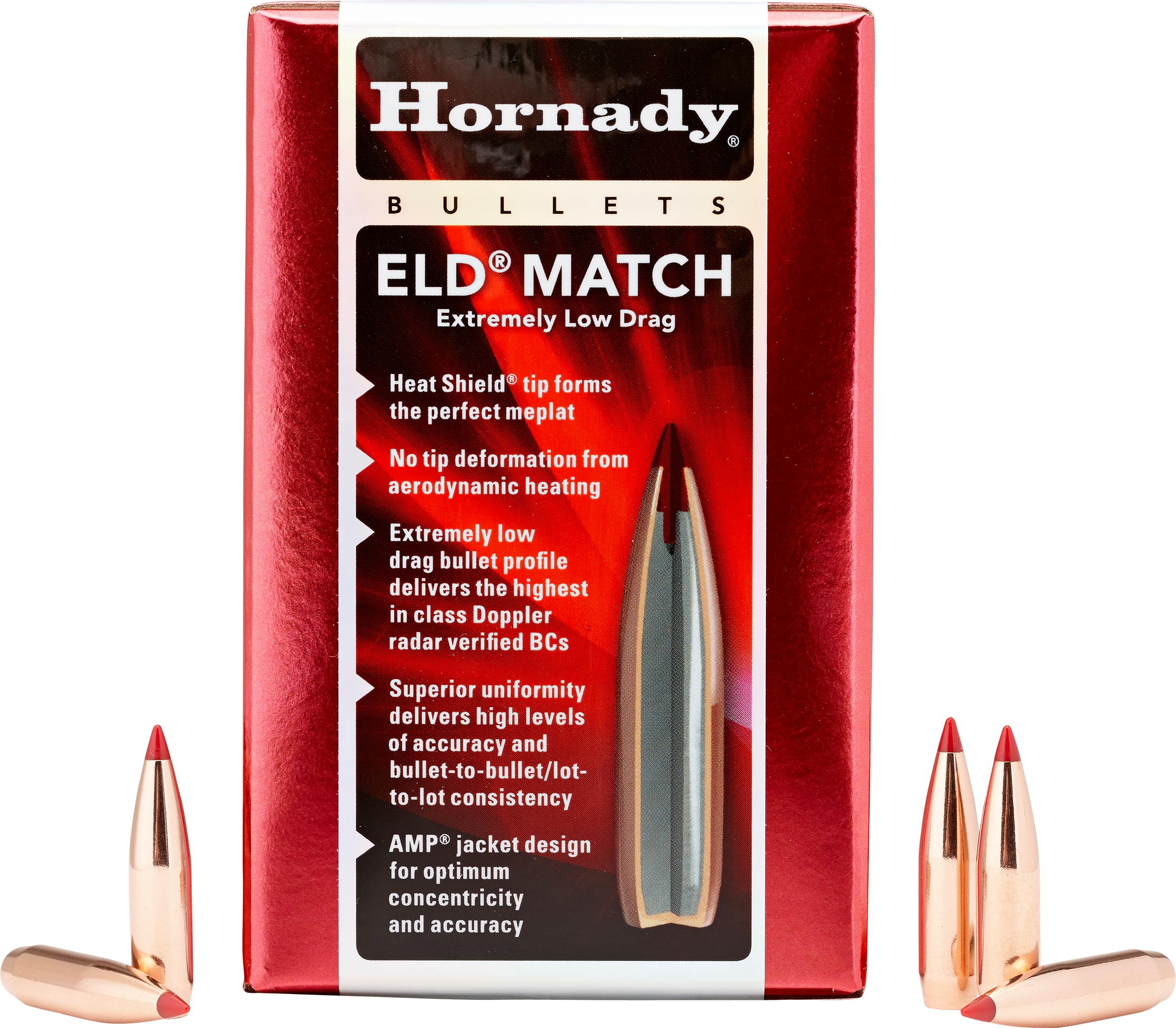 HORN 263311 BULL .264 140 ELD- M 500/6