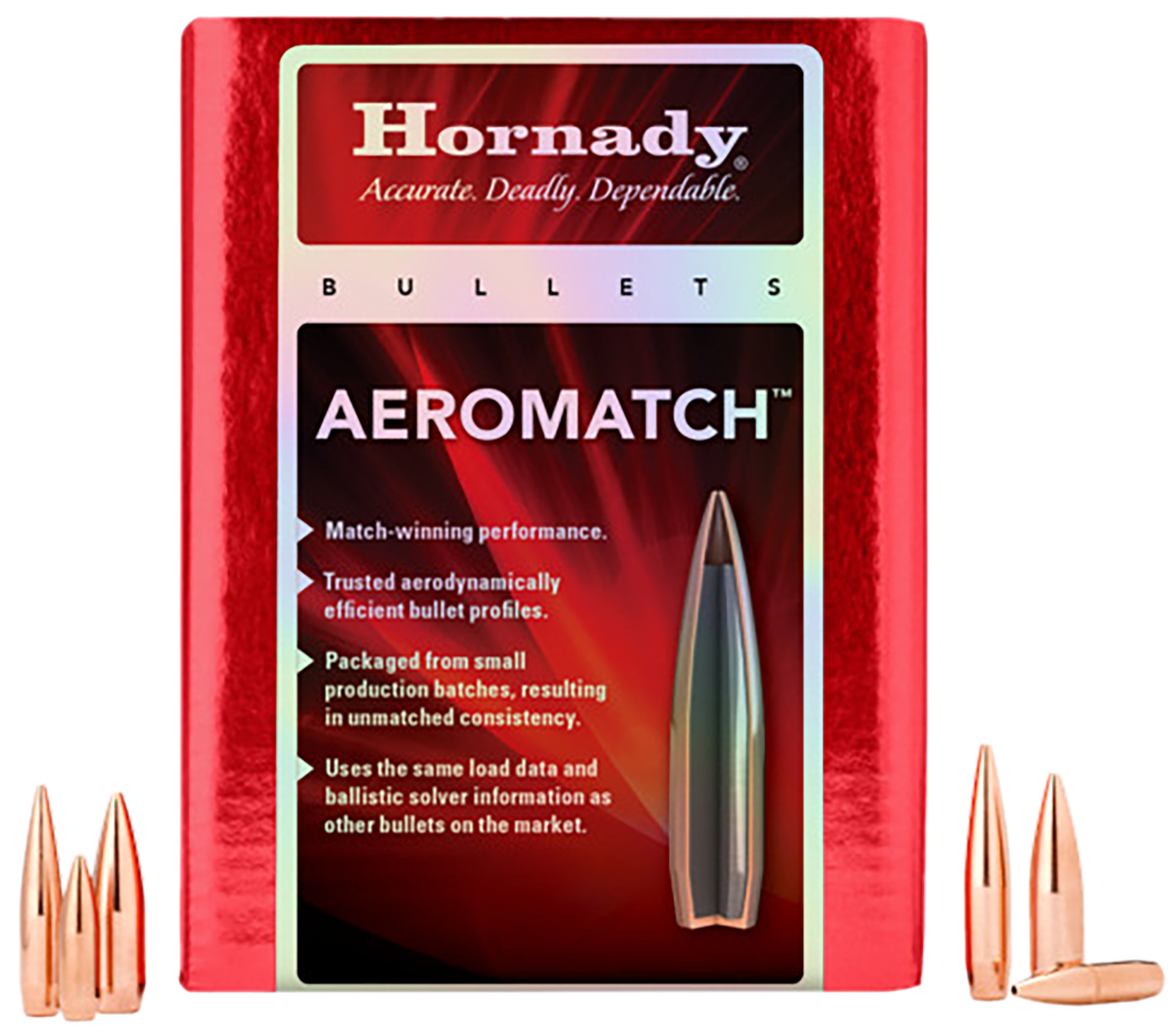 HORN 227711 BULL .224 69 HPBT AEROMATCH 500/6
