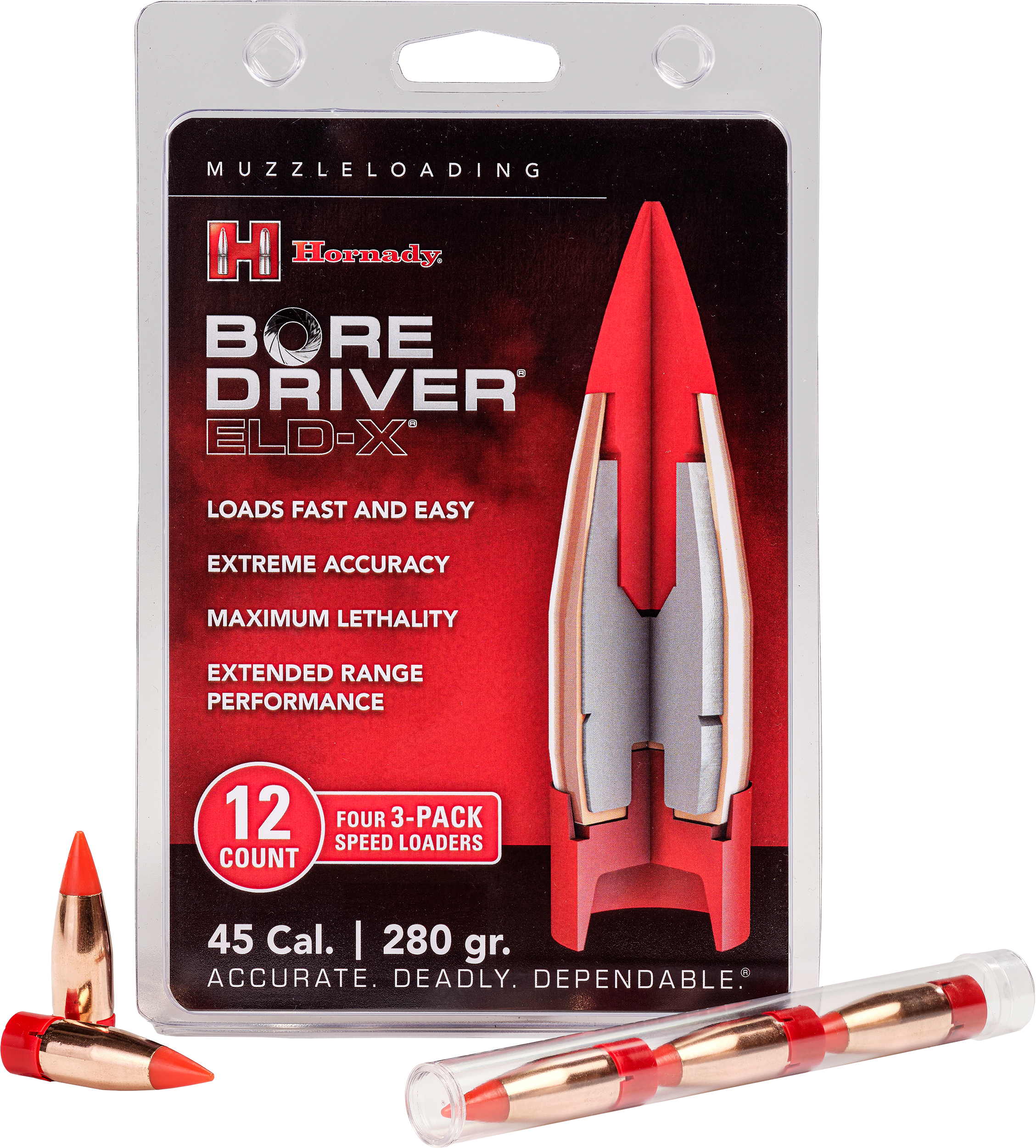 HORN 67712 45 280 ELD-X BORE DRVR 12/10