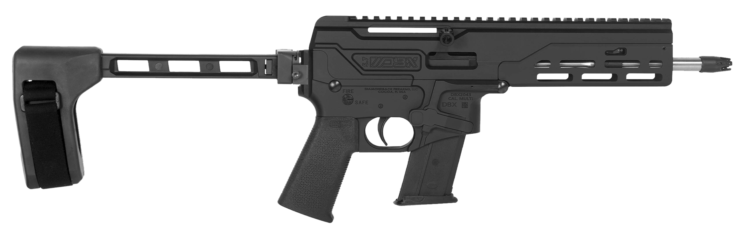 DIA DB1629L001 5.7X28 DBX57 20 *BRACE* BLK