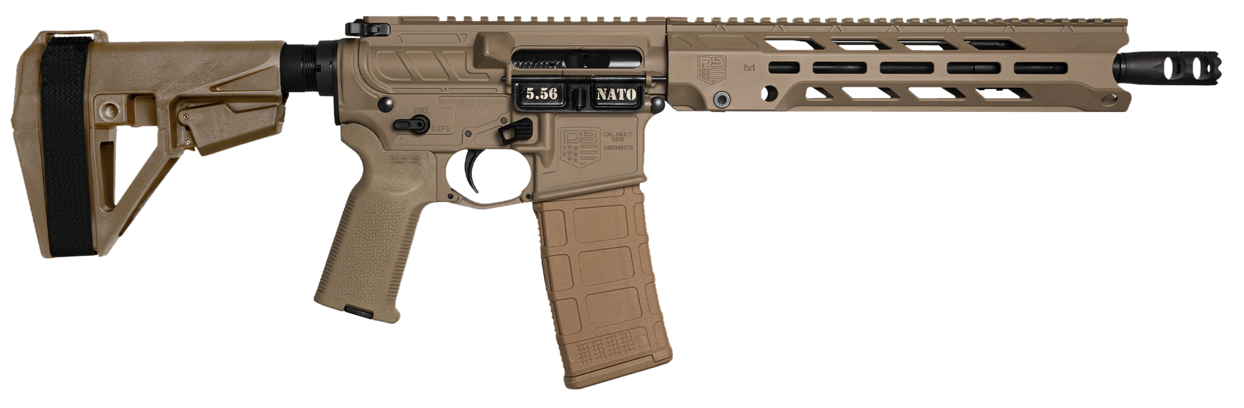 DIA DB1984K061 5.56 DB15 11.5 30R*BRACE* FDE