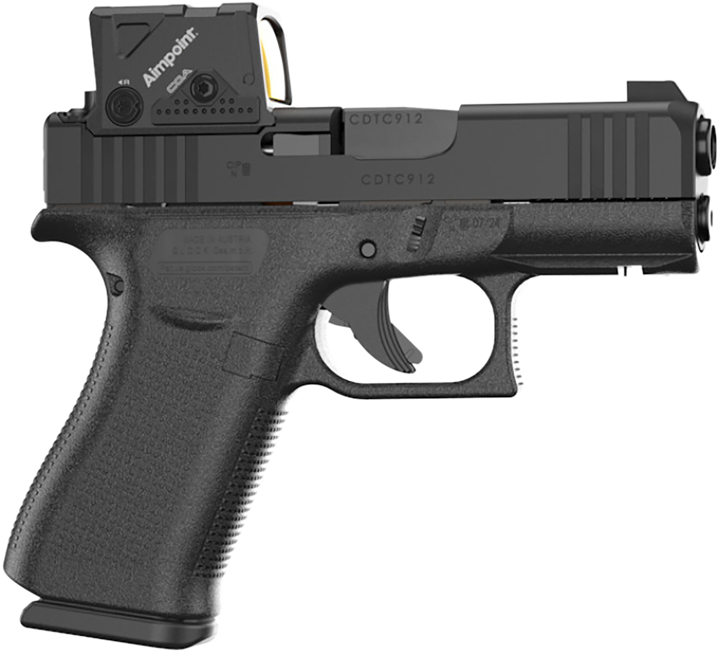 GLK PX4350B01FRMOS8A4 G43X 9MM FR 10R AIMPOINT