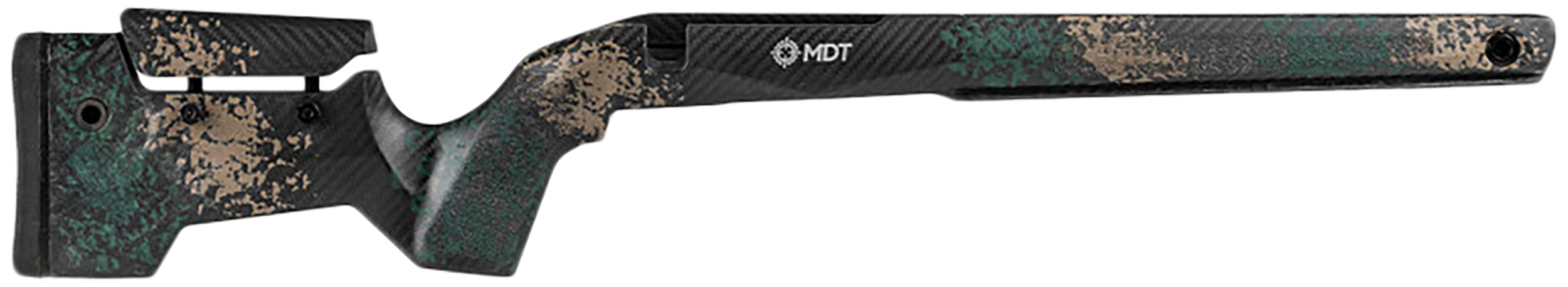 MDT 109559HGF CRBN STOCK REM700 SA RH GRN/FDE