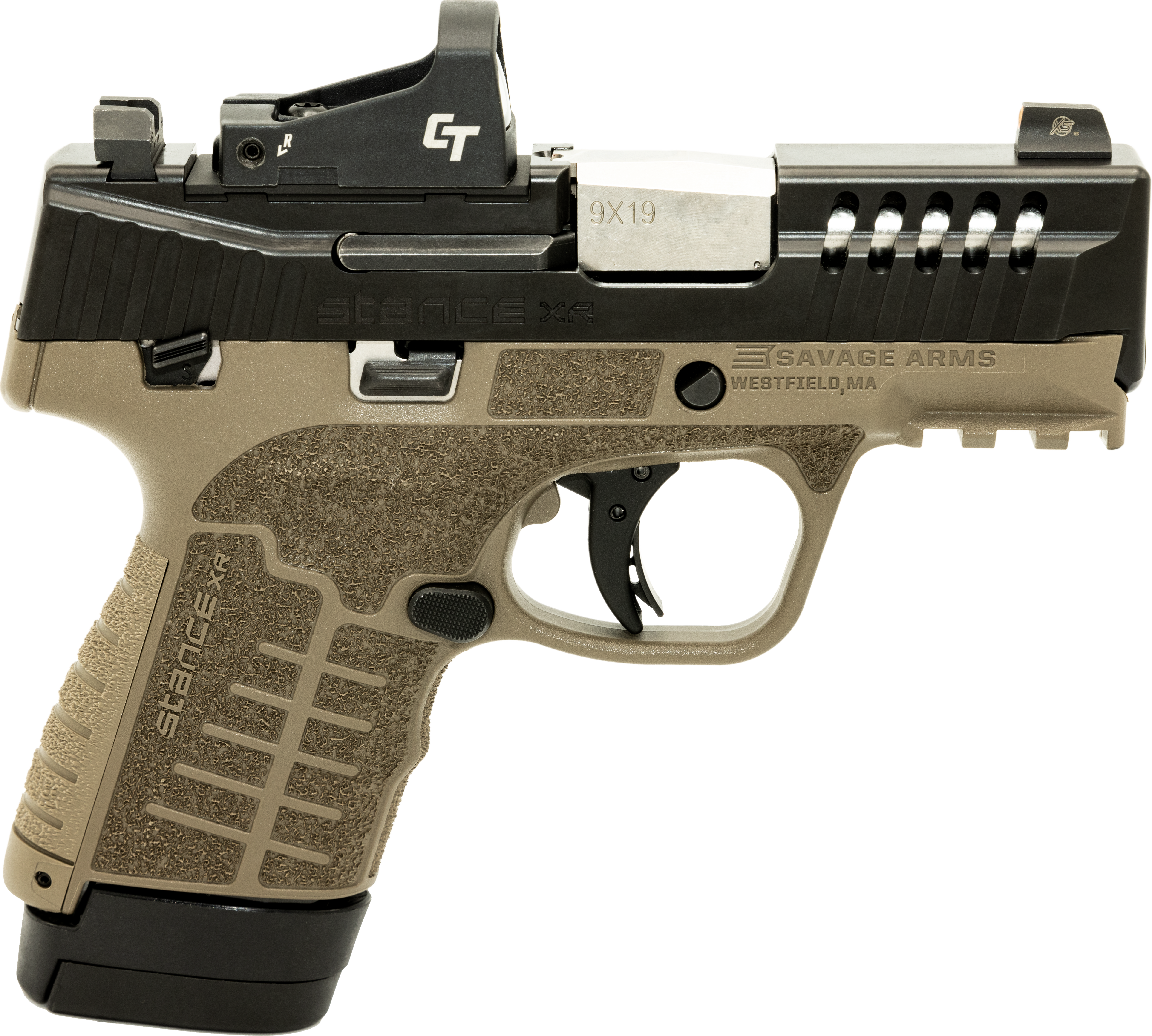 SAV 67057 STANCE XR MC9MS XP 9MM 3.2 13+1 FDE